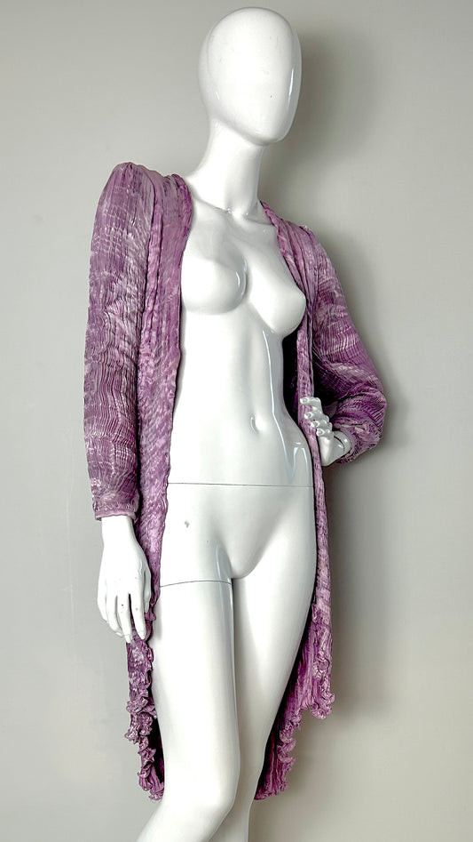 Charles and Patricia Lester pleated jacket