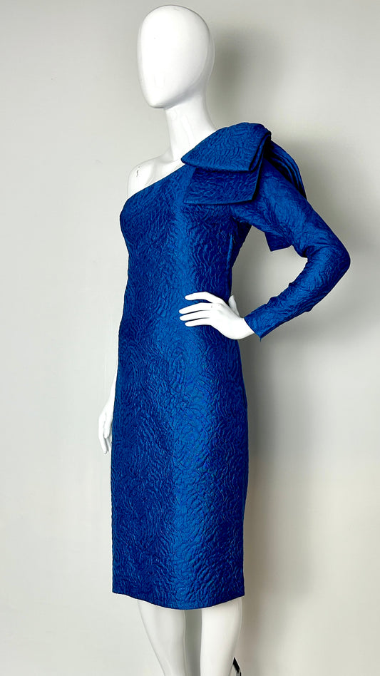 Yves Saint Laurent brocade bow dress