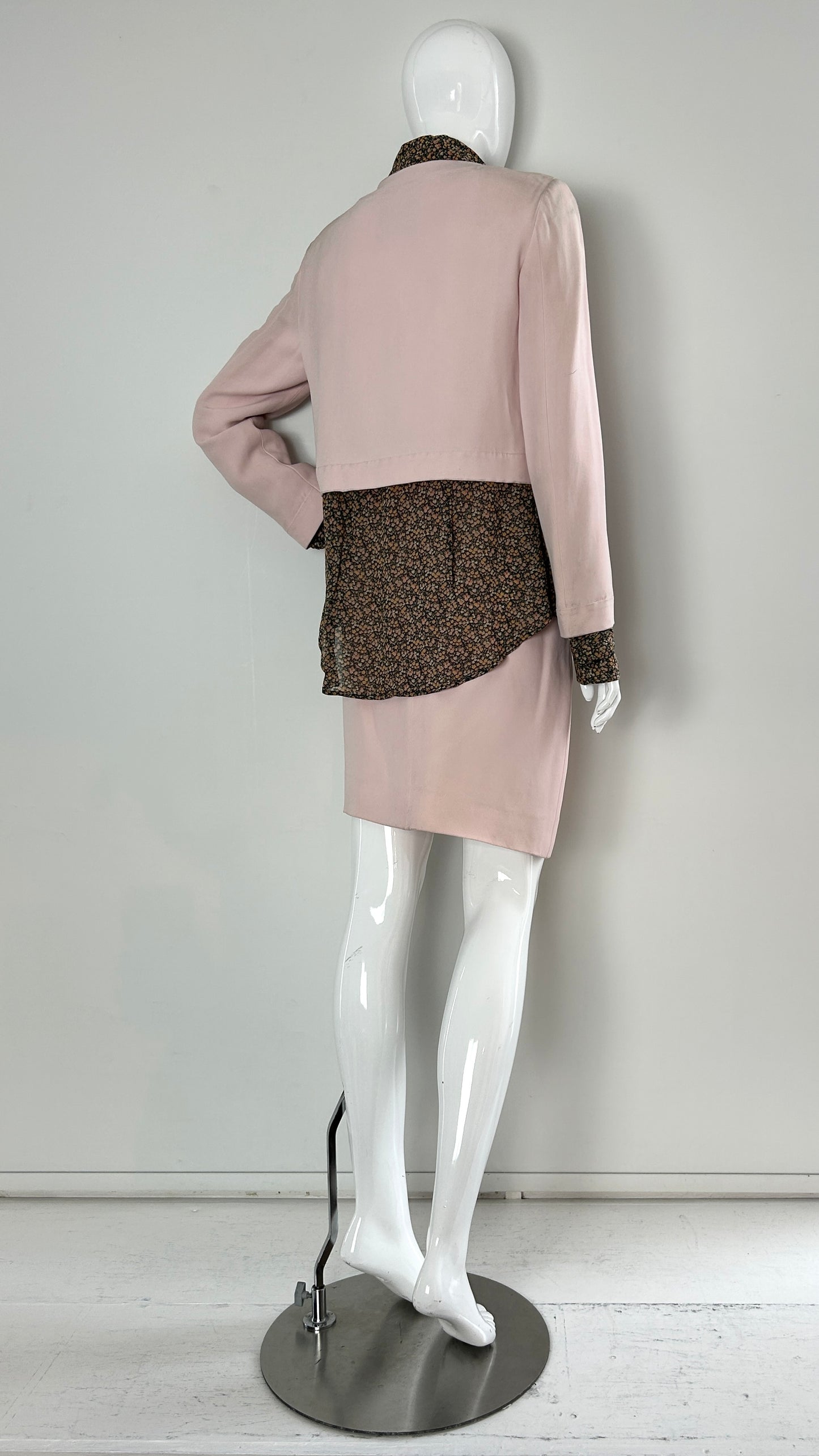 Moschino cheap and chic suit