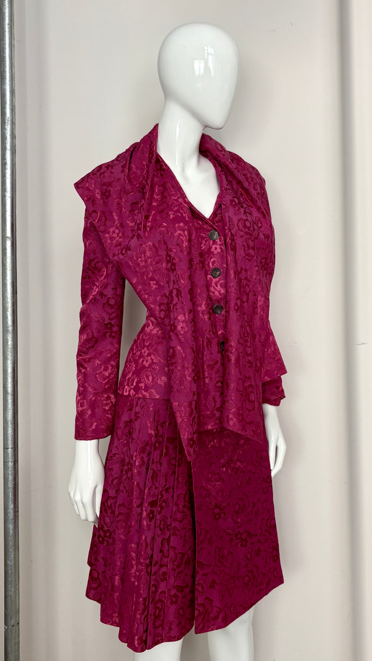 Christian Dior A/W 1998 brocade suit ensemble