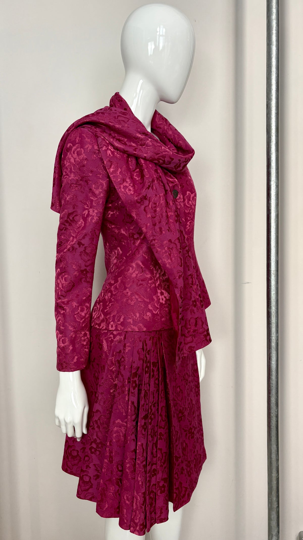 Christian Dior A/W 1998 brocade suit ensemble