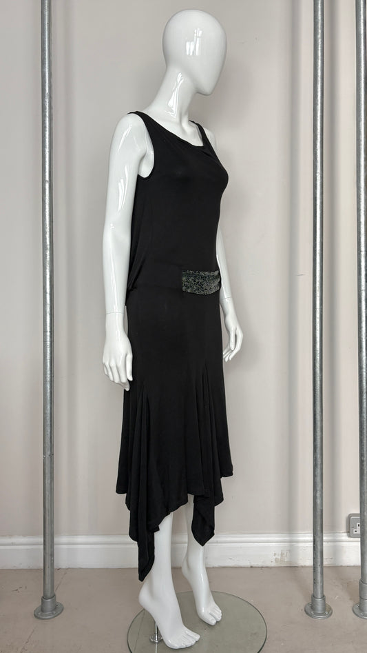 Alexander McQueen A/W 2001 dropped waist sequin gown