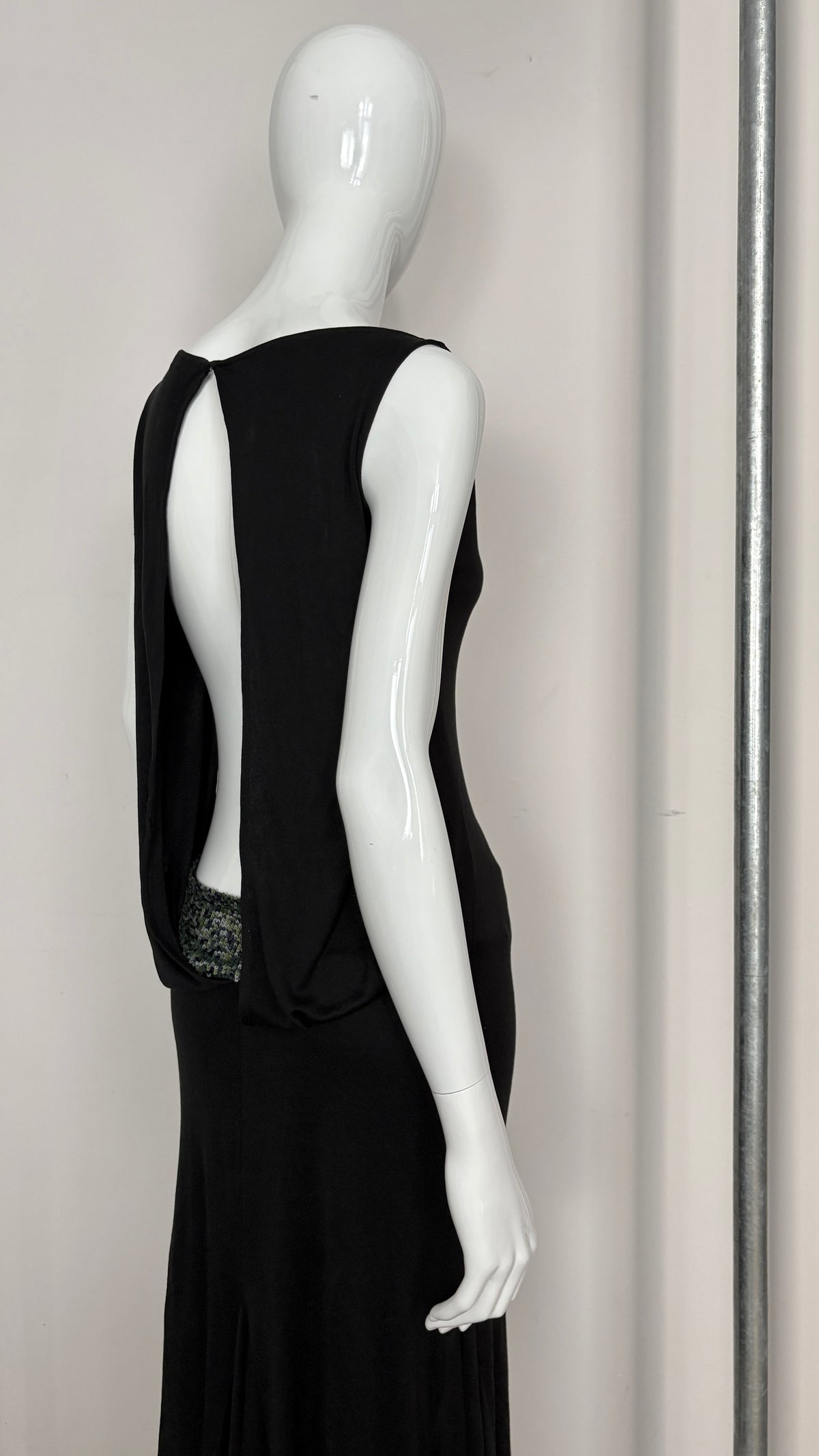 Alexander McQueen A/W 2001 dropped waist sequin gown