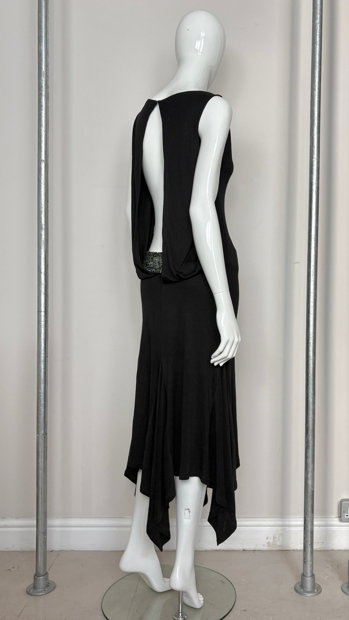 Alexander McQueen A/W 2001 dropped waist sequin gown