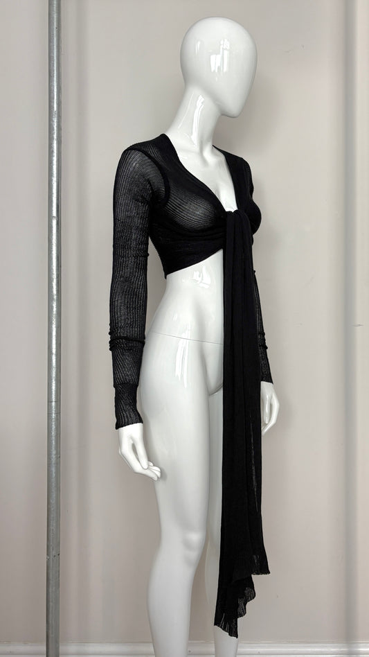 Rick Owens S/S 07 'wishbone' knitted bolero