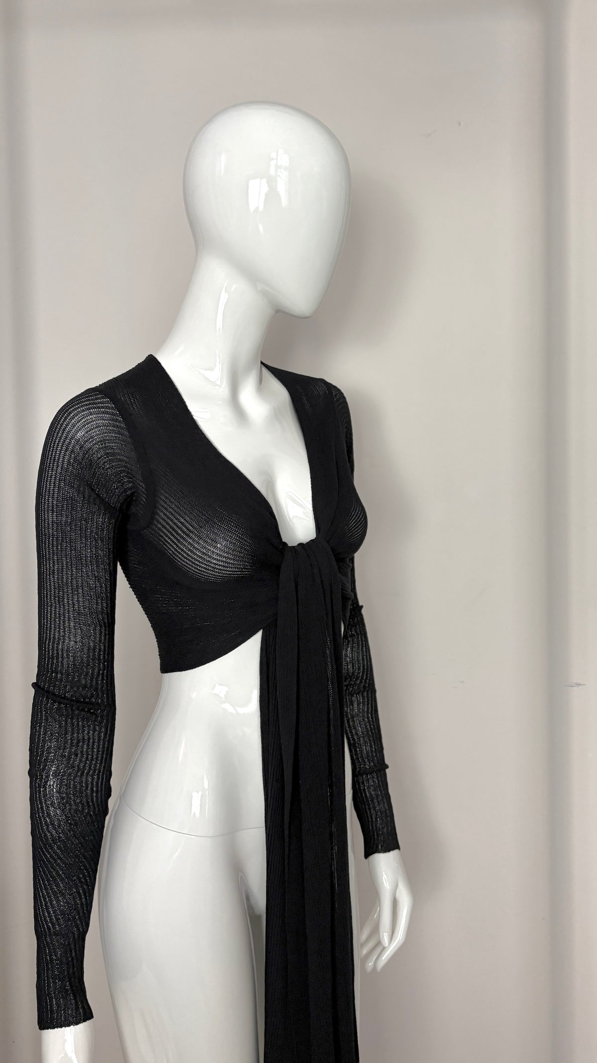 Rick Owens S/S 07 'wishbone' knitted bolero