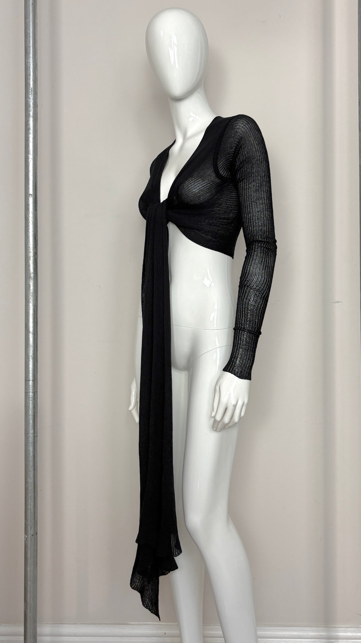 Rick Owens S/S 07 'wishbone' knitted bolero