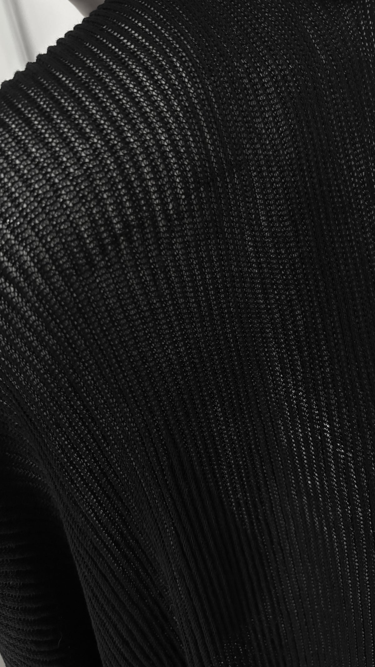 Rick Owens S/S 07 'wishbone' knitted bolero