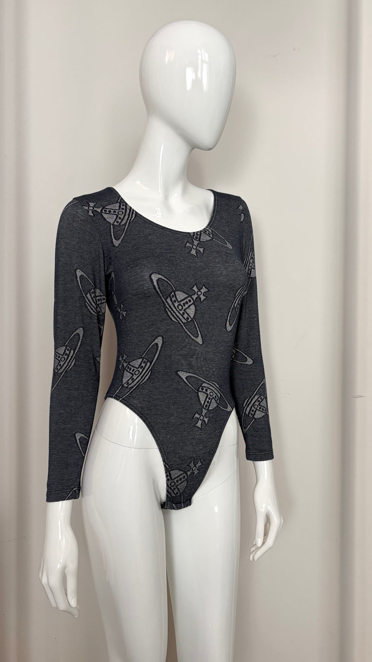 Vivienne Westwood x sock shop orb print bodysuit