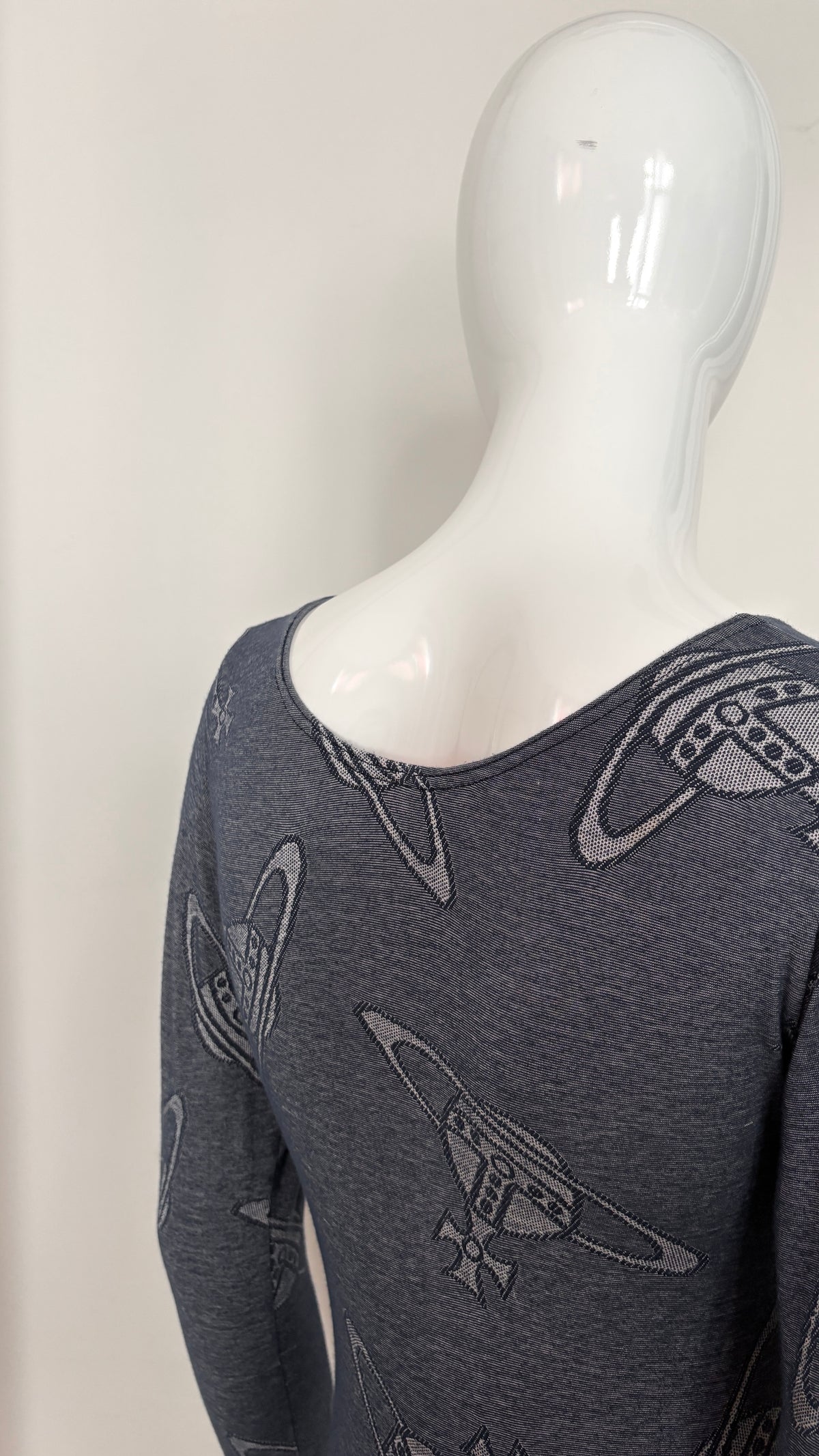 Vivienne Westwood x sock shop orb print bodysuit