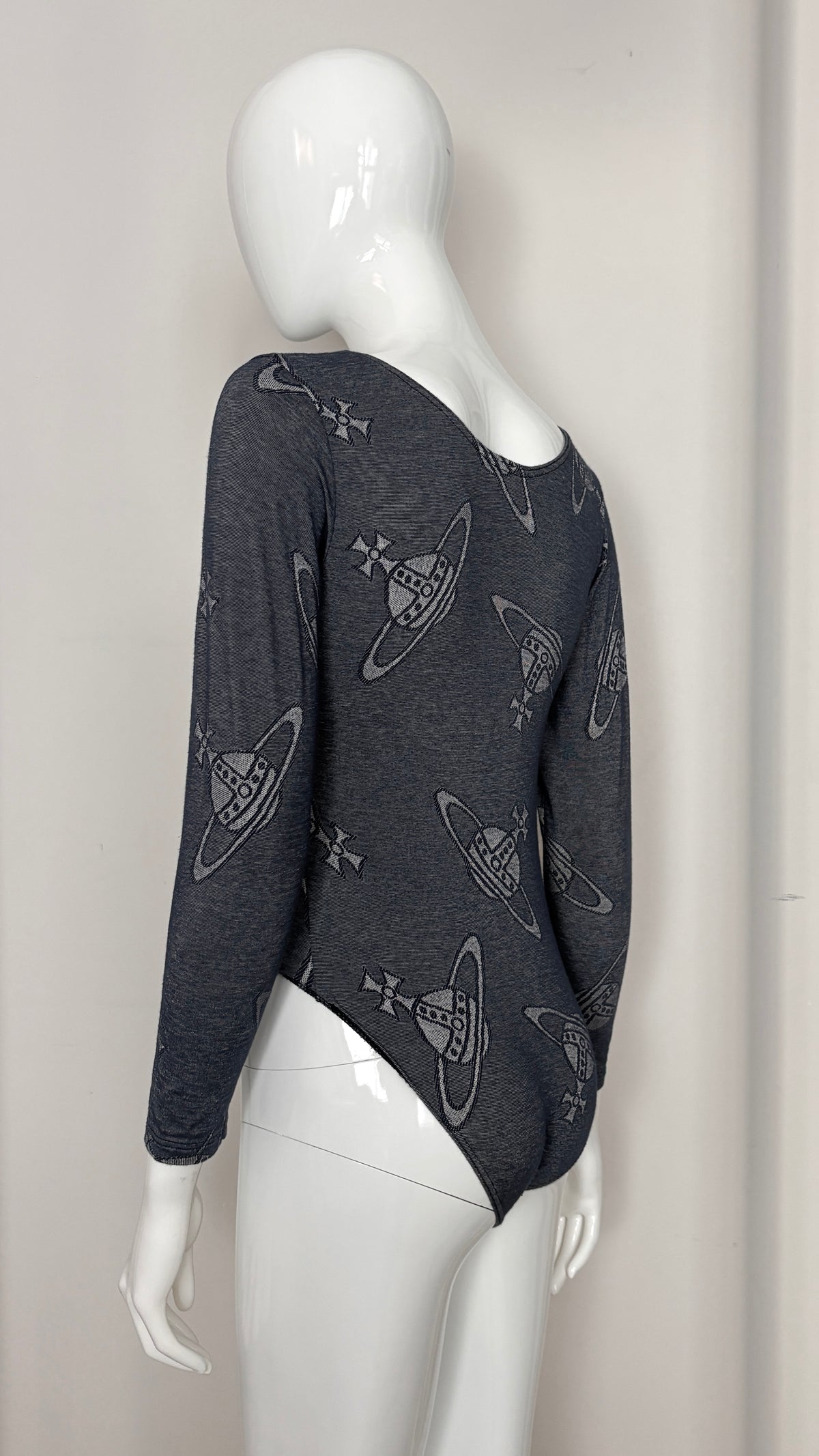 Vivienne Westwood x sock shop orb print bodysuit