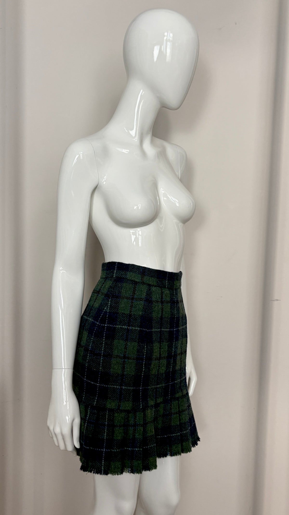 Vivienne Westwood A/W 1991 'dressing up' pleated trim skirt