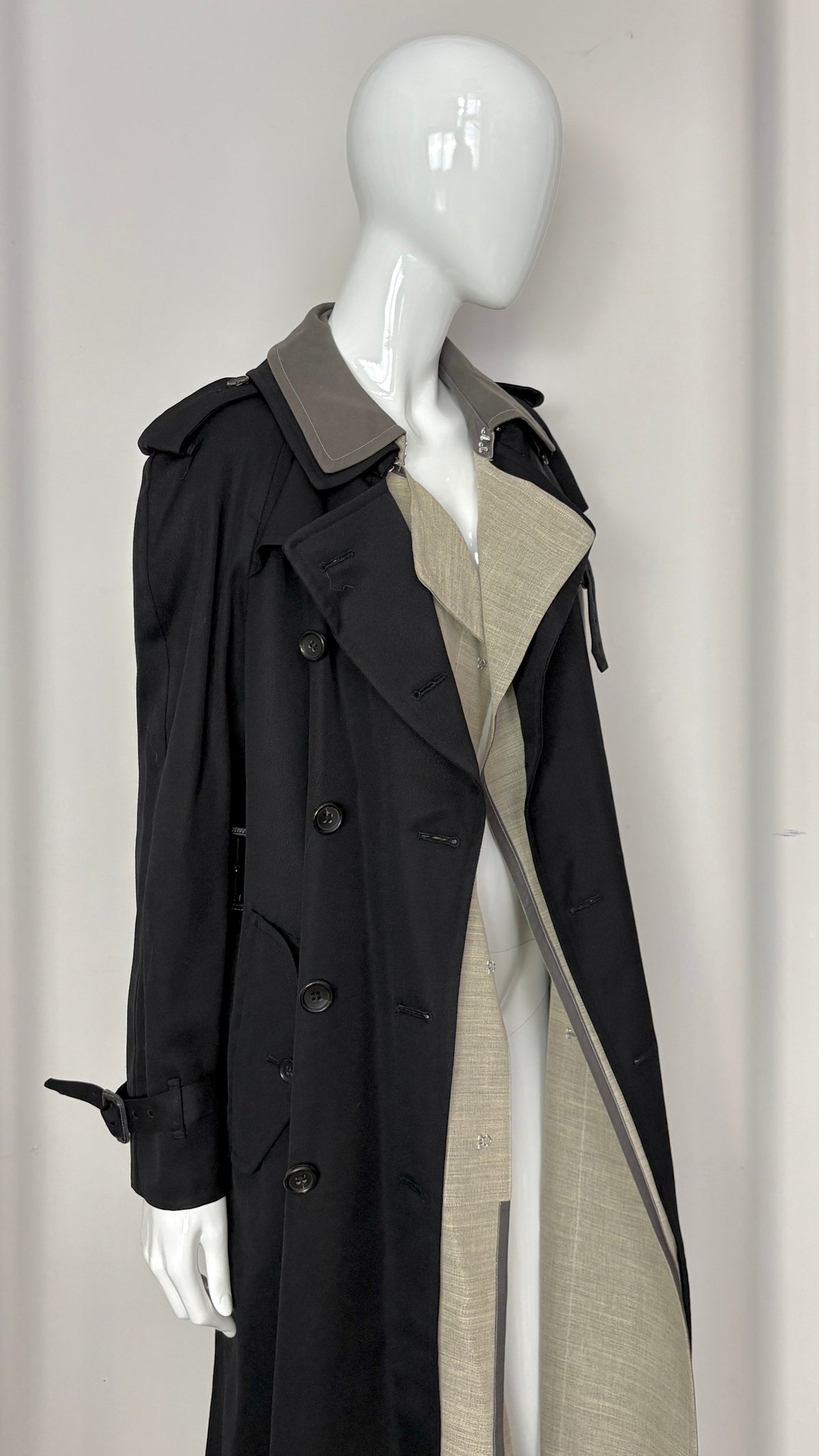 Comme des Garcons A/W 1998 layered trench coat