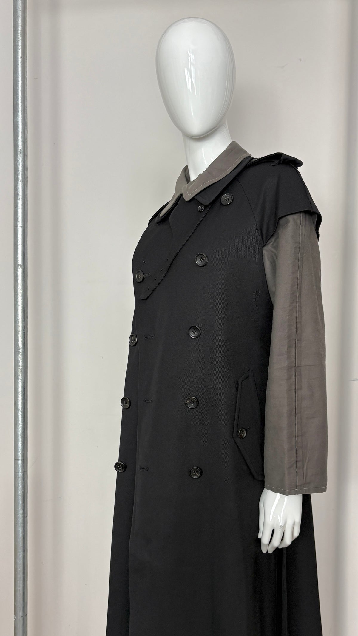 Comme des Garcons A/W 1998 layered trench coat