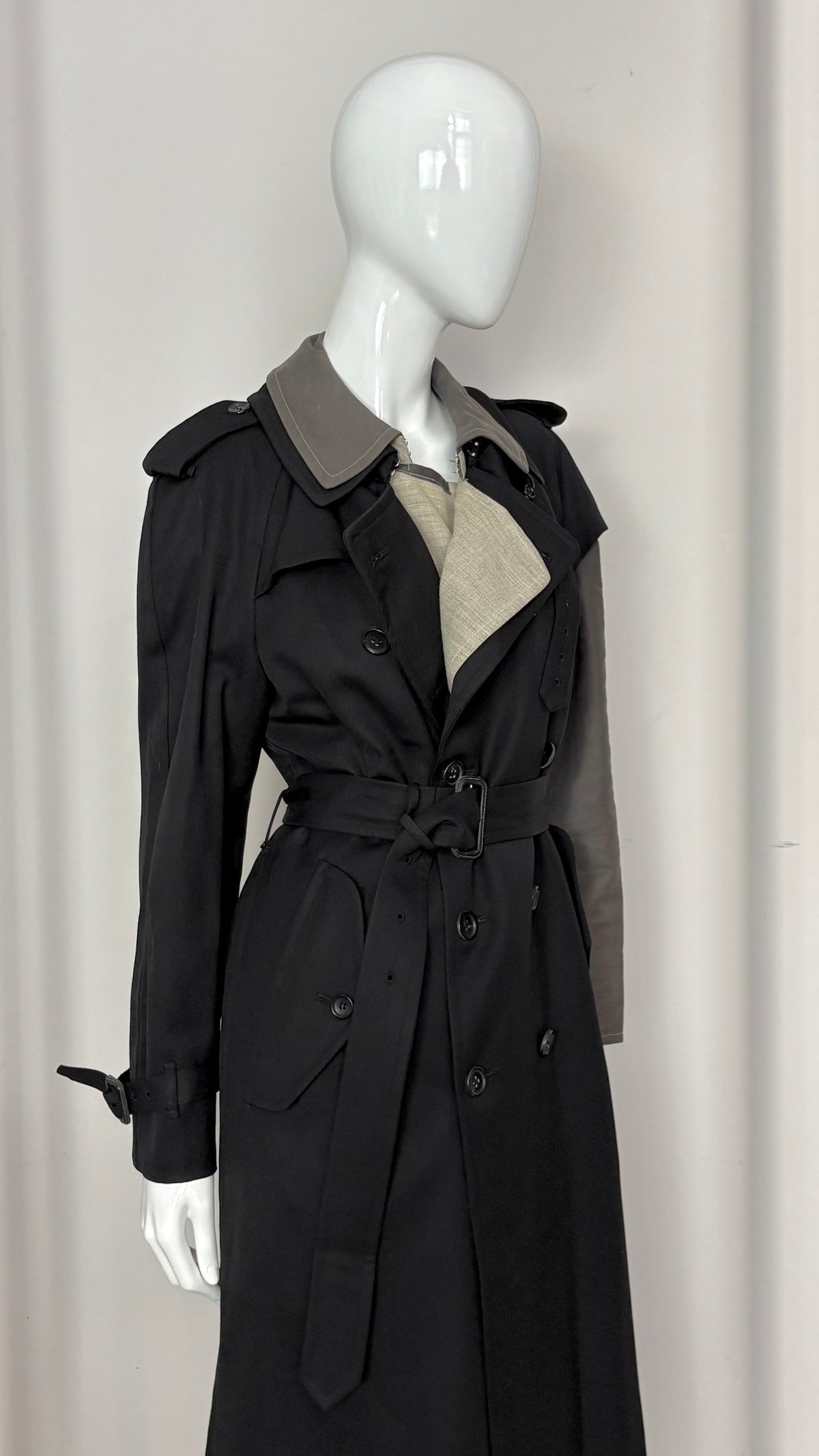 Comme des Garcons A/W 1998 layered trench coat