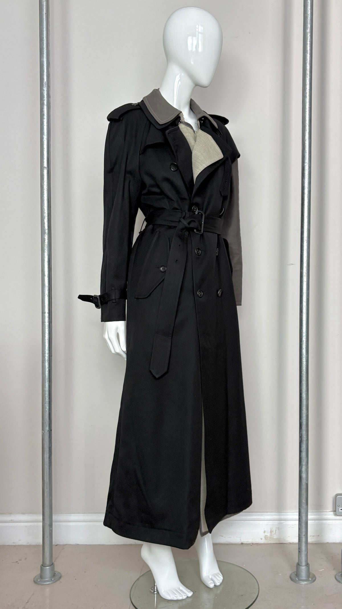 Comme des Garcons A/W 1998 layered trench coat