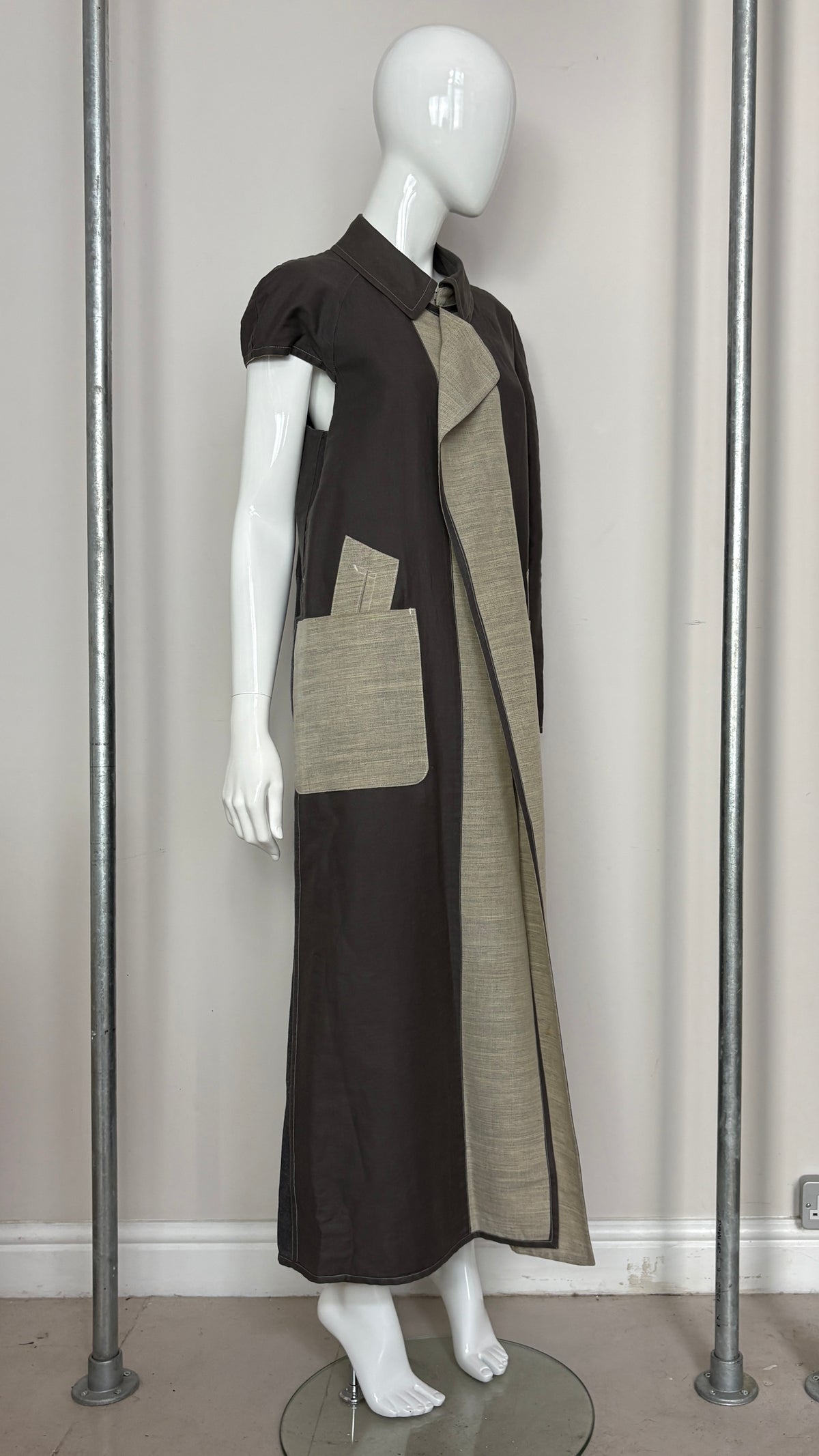 Comme des Garcons A/W 1998 layered trench coat