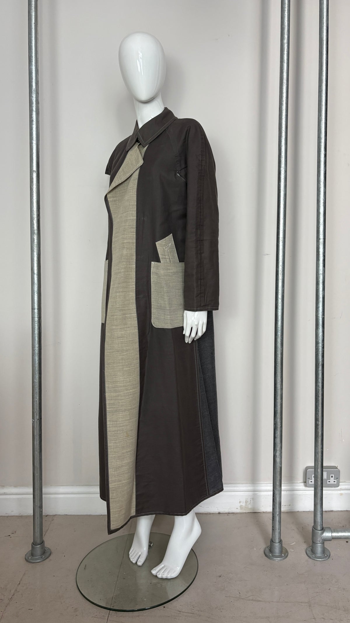 Comme des Garcons A/W 1998 layered trench coat