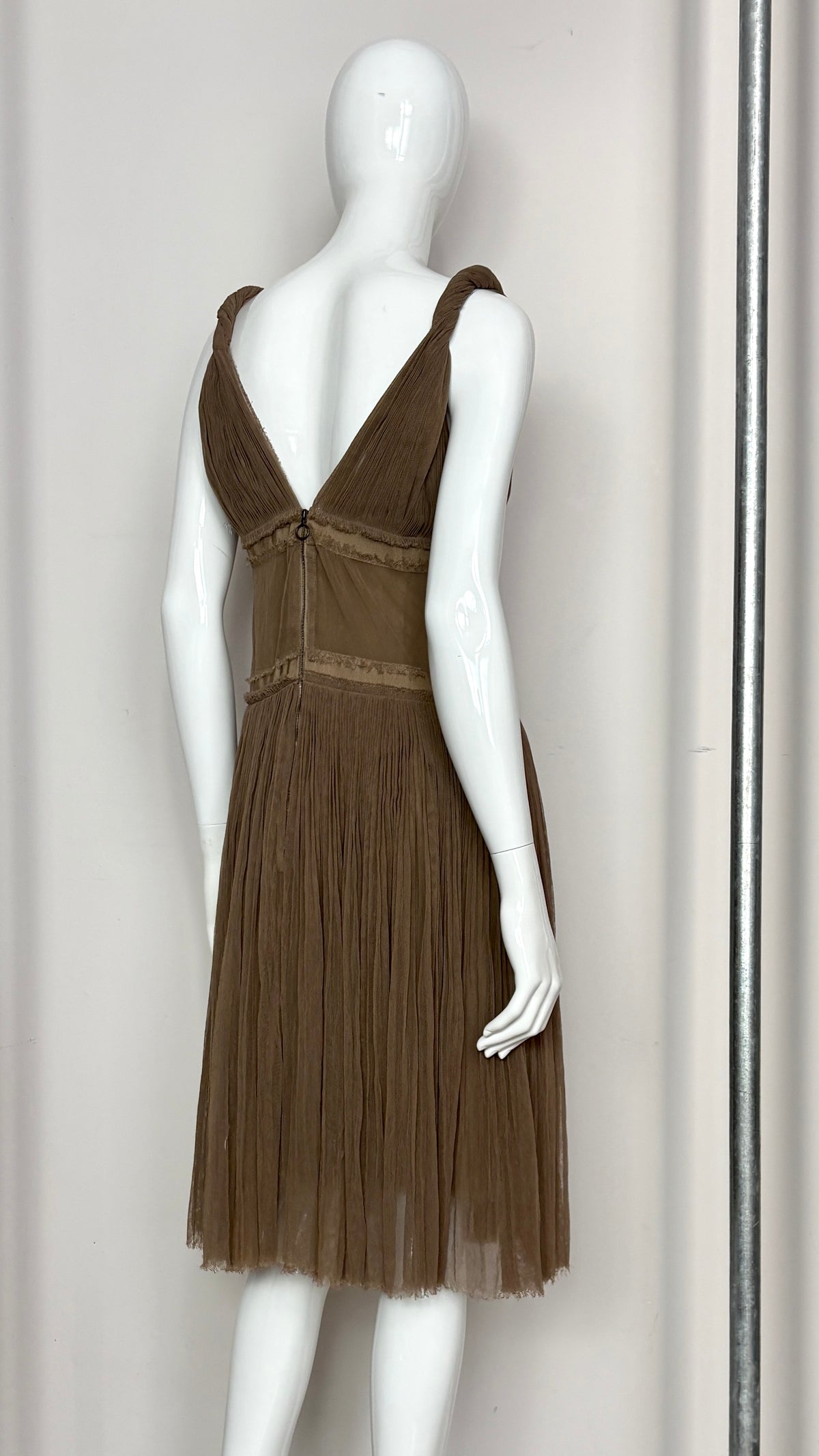 Lanvin S/S 2005 by Alber Elbaz grecian gathered dress