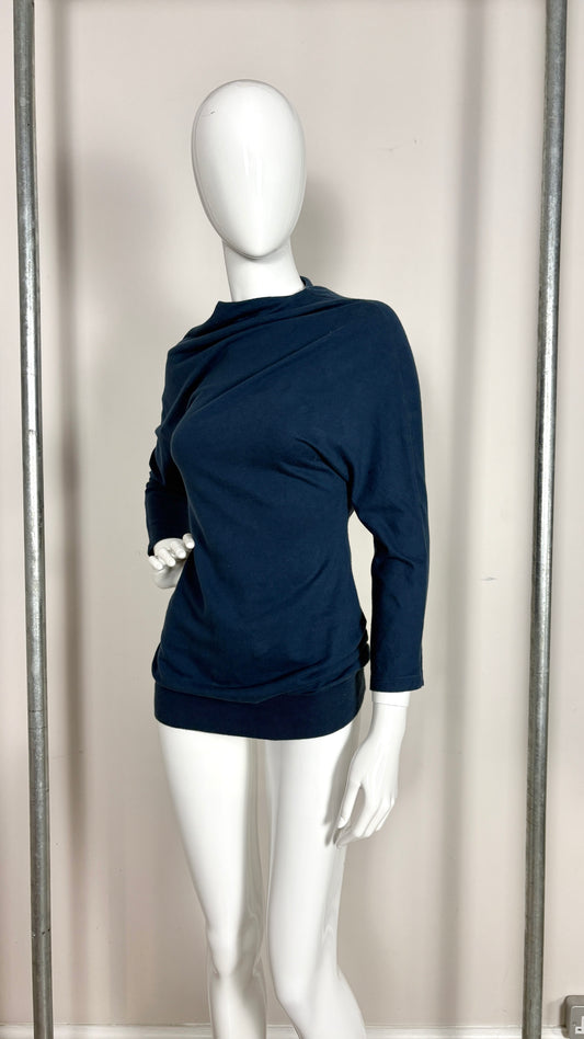 Dries van Noten jersey draped top