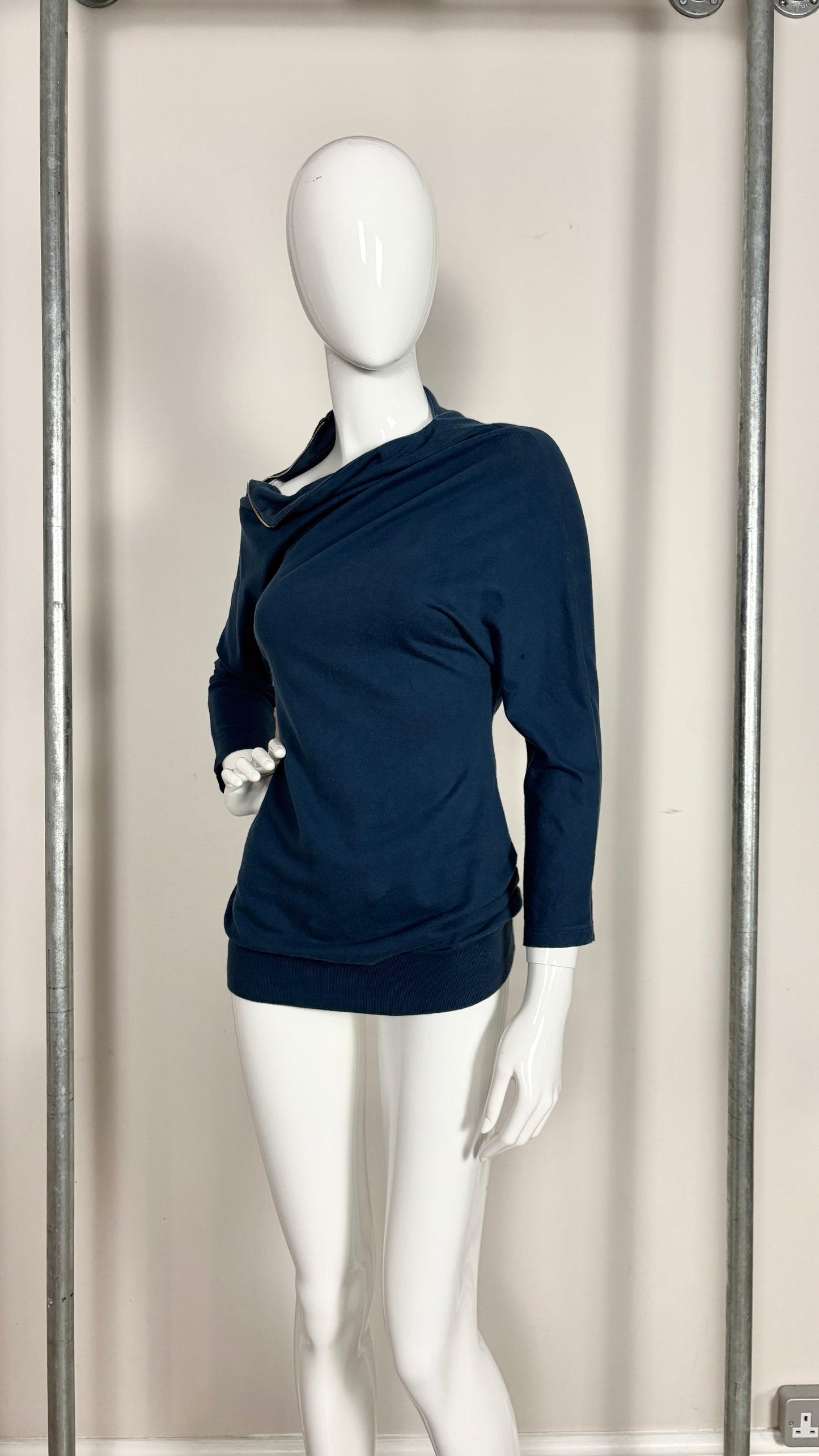 Dries van Noten jersey draped top