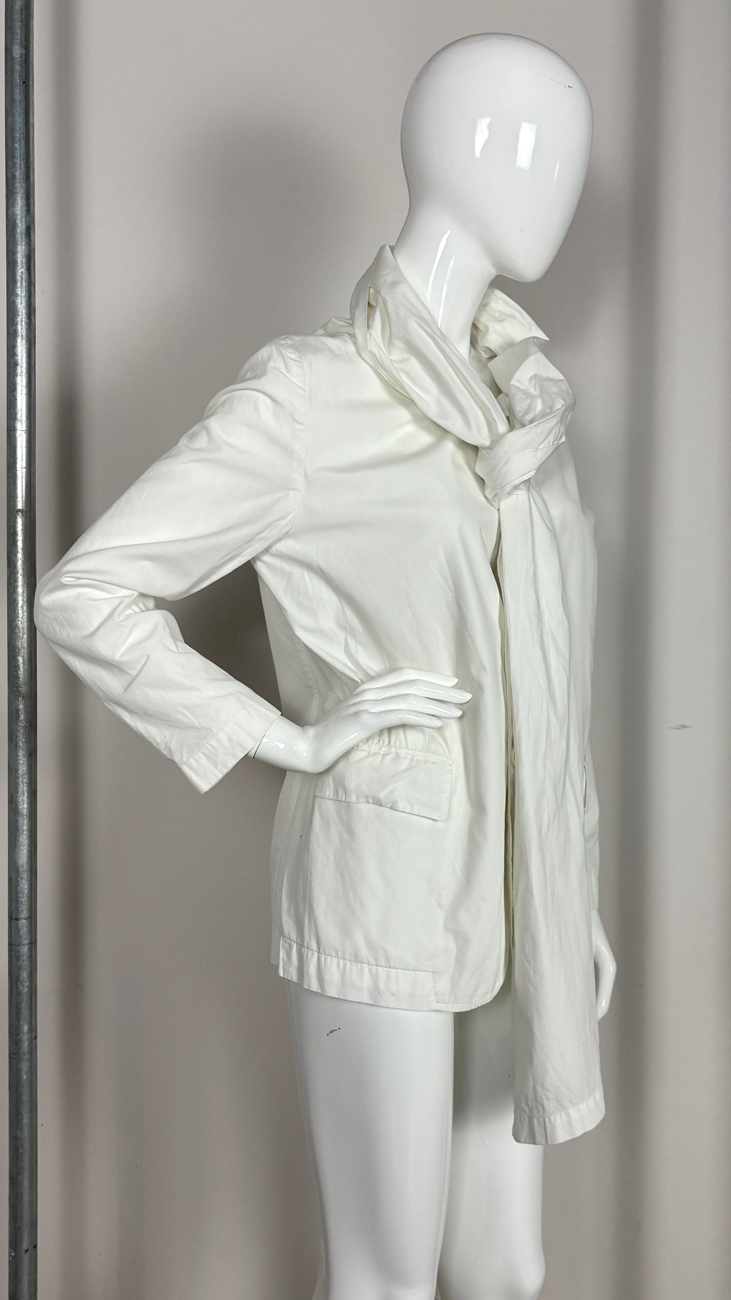 Comme des Garcons tricot jacket with wrap collar