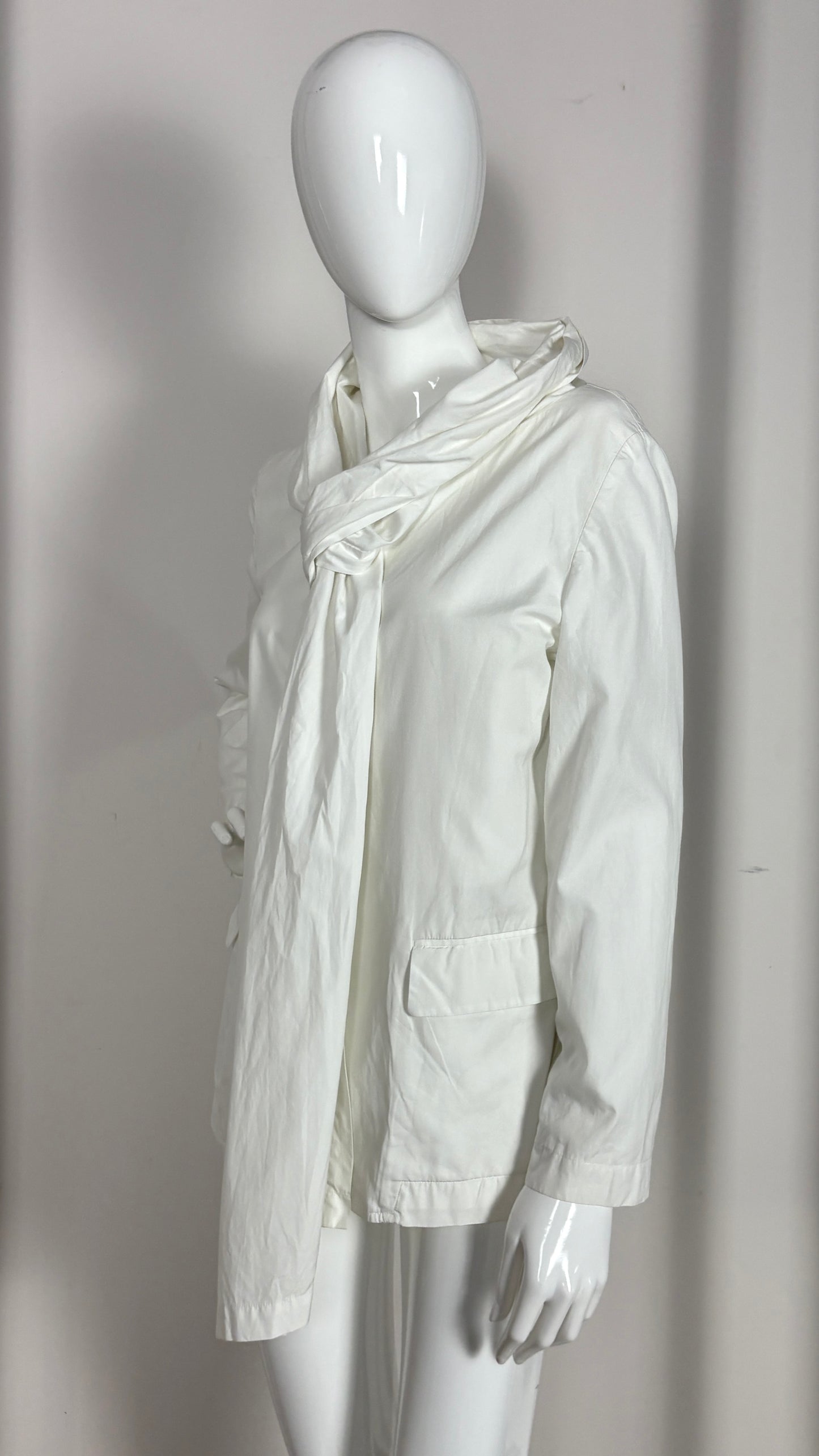 Comme des Garcons tricot jacket with wrap collar