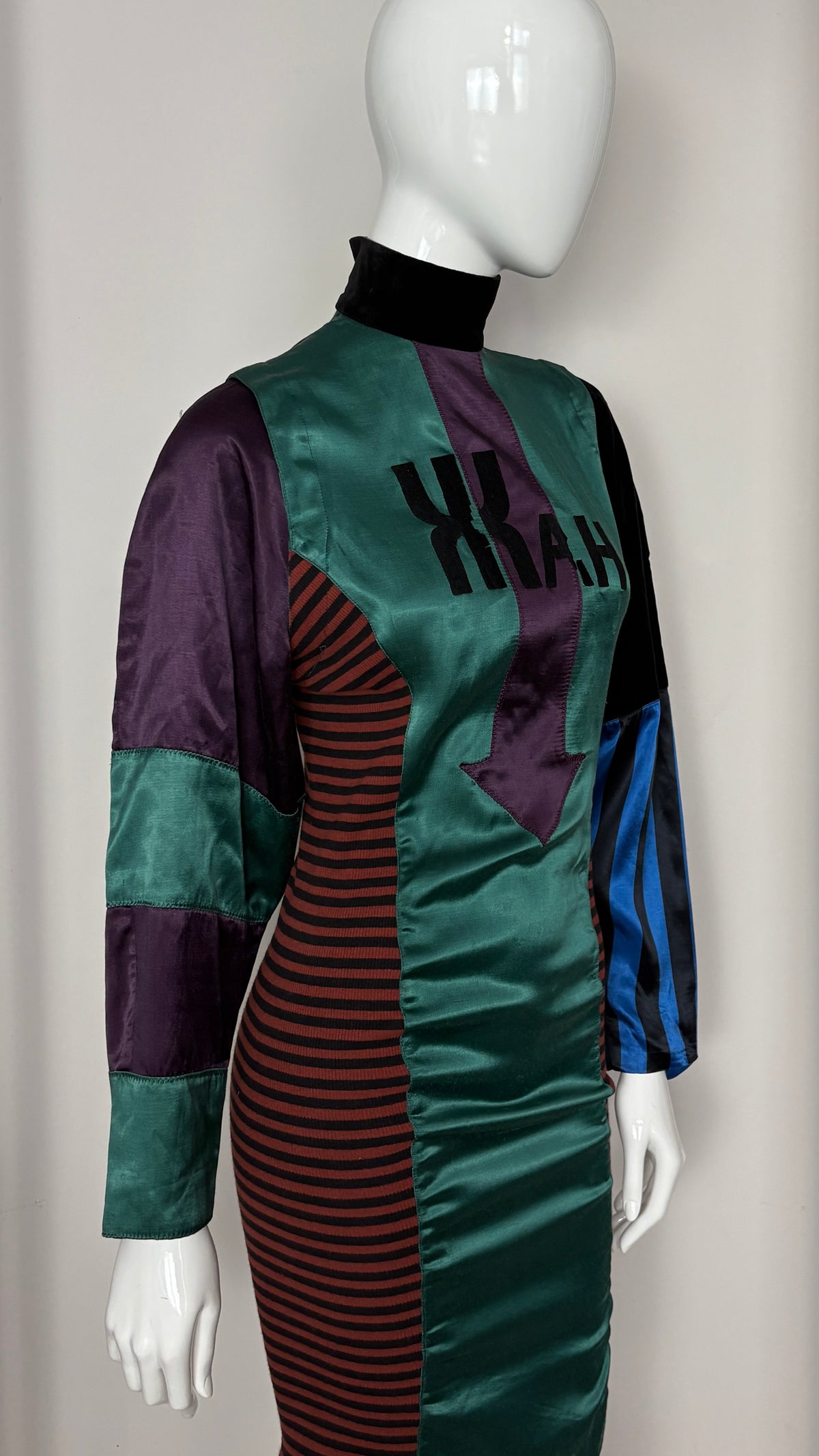 Jean Paul Gaultier A/W 1986/87 'constructivism' collection dress
