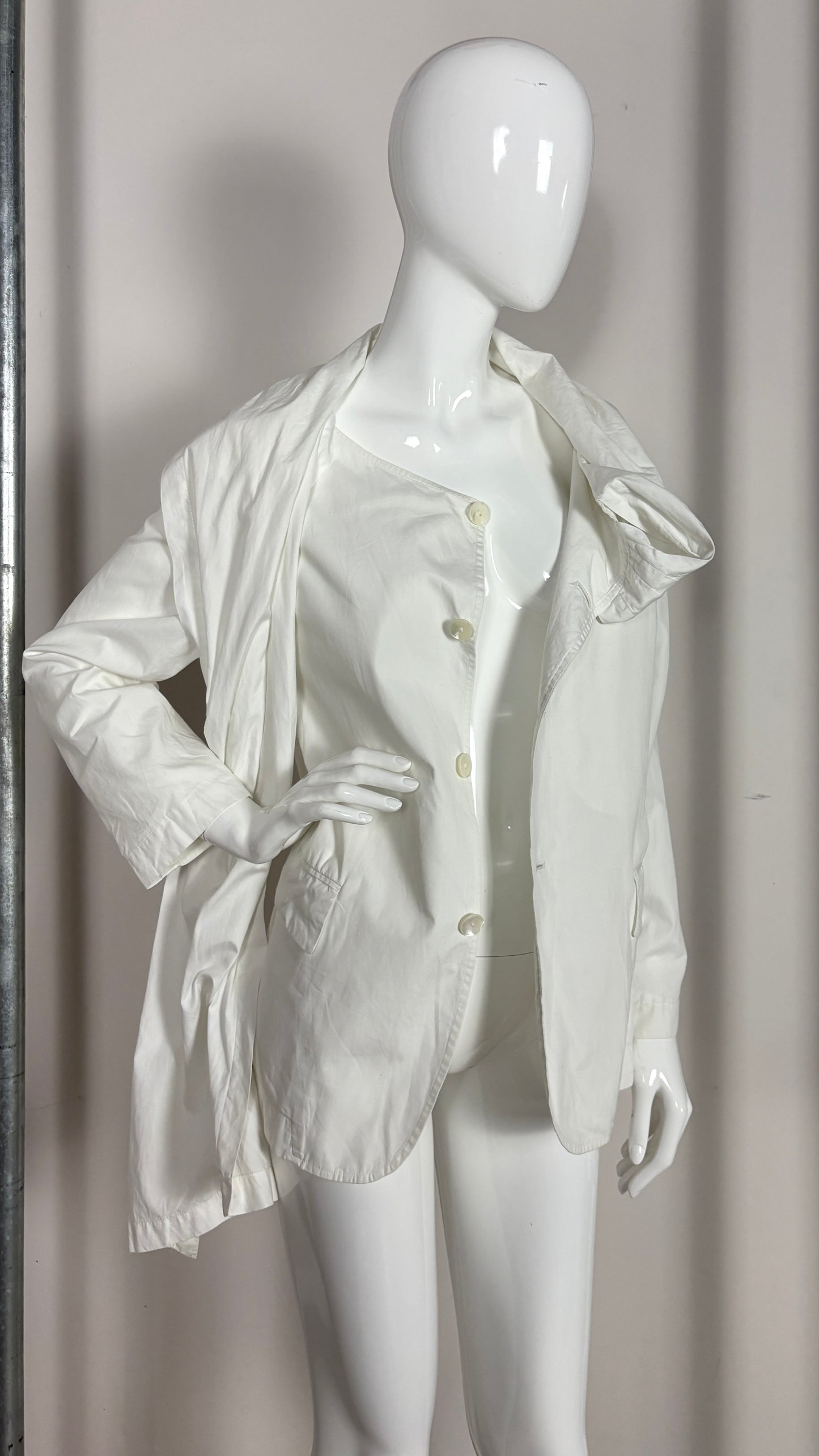 Comme des Garcons tricot jacket with wrap collar