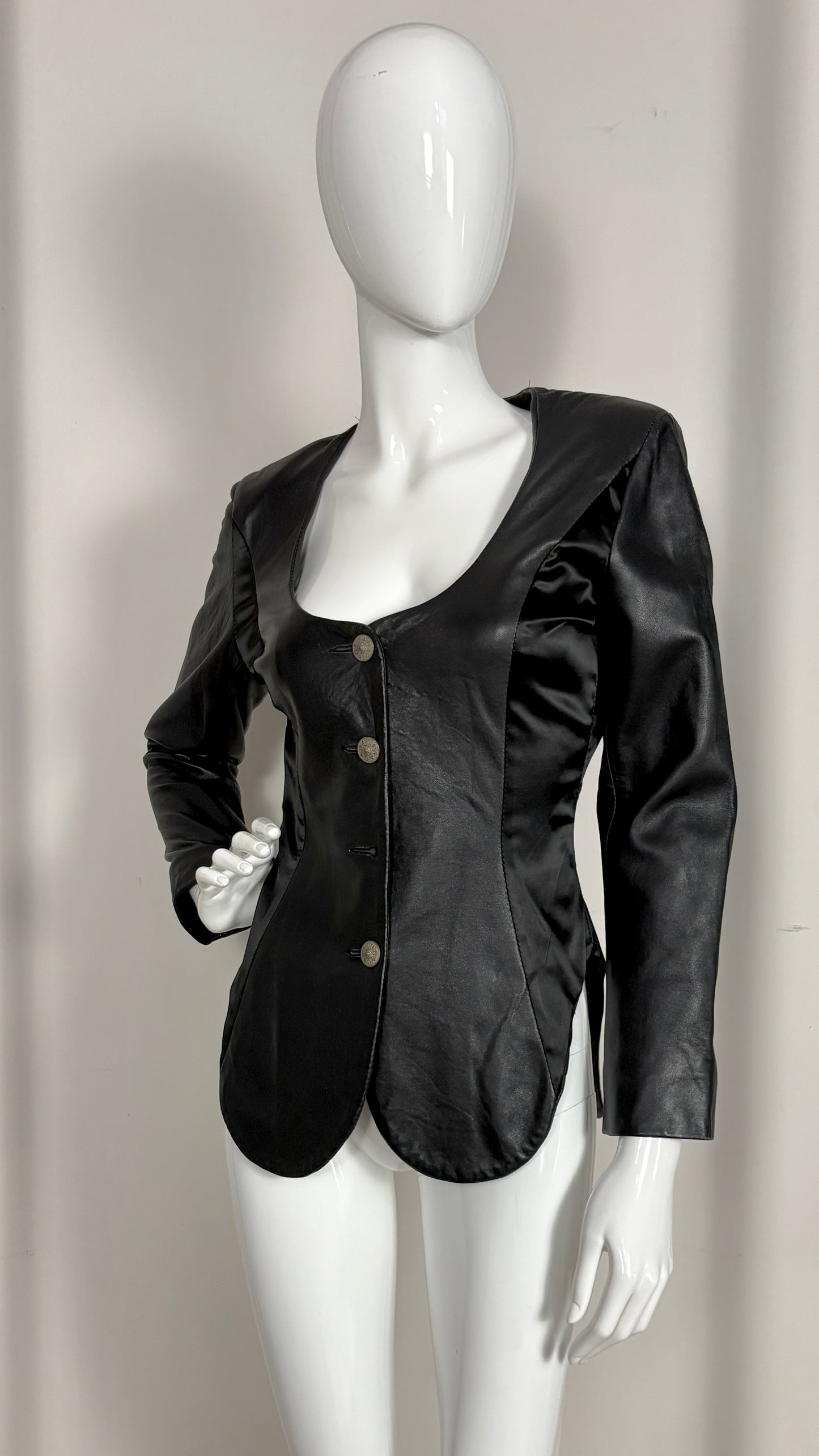 Helen Storey leather vest