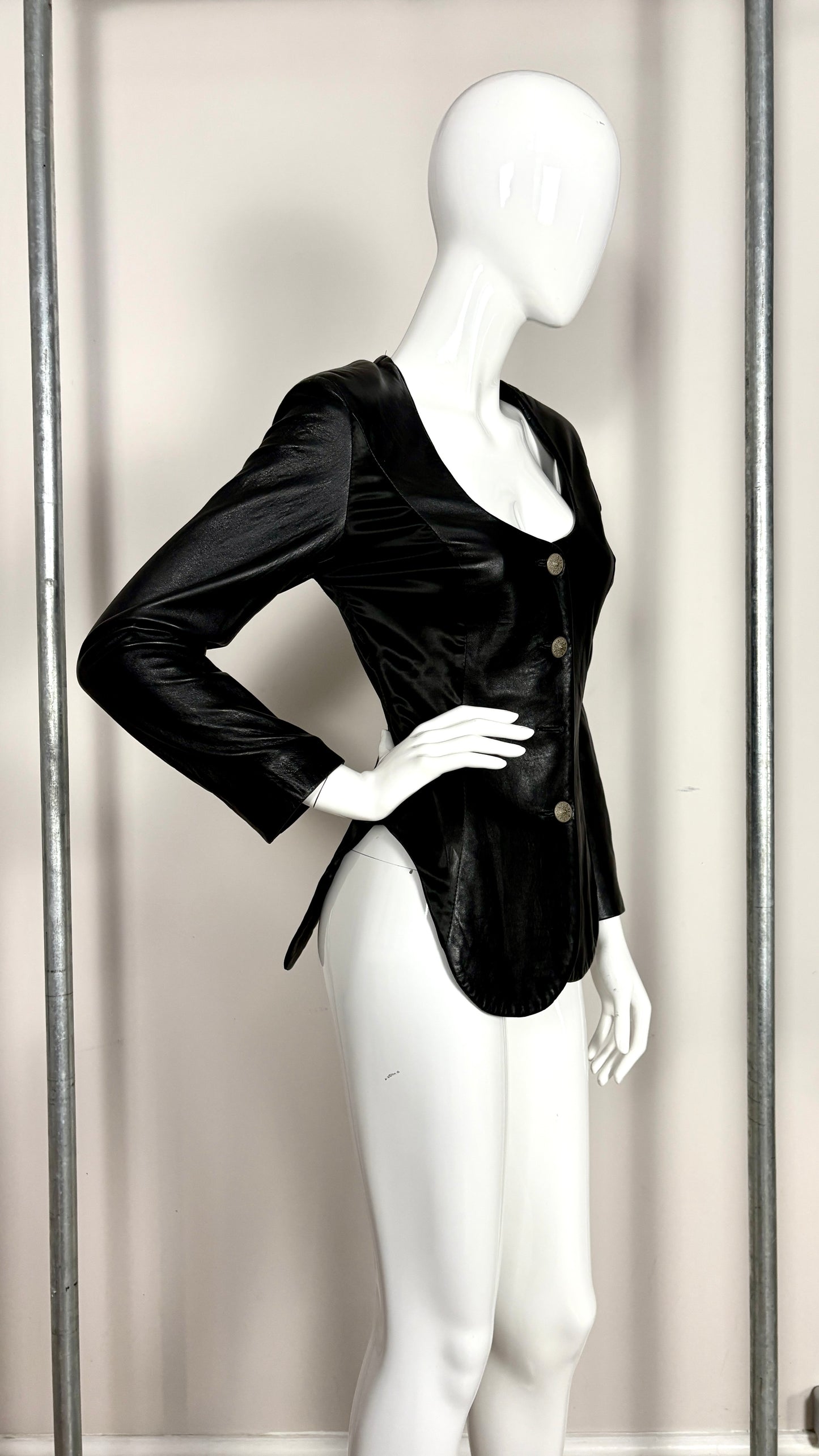 Helen Storey leather vest