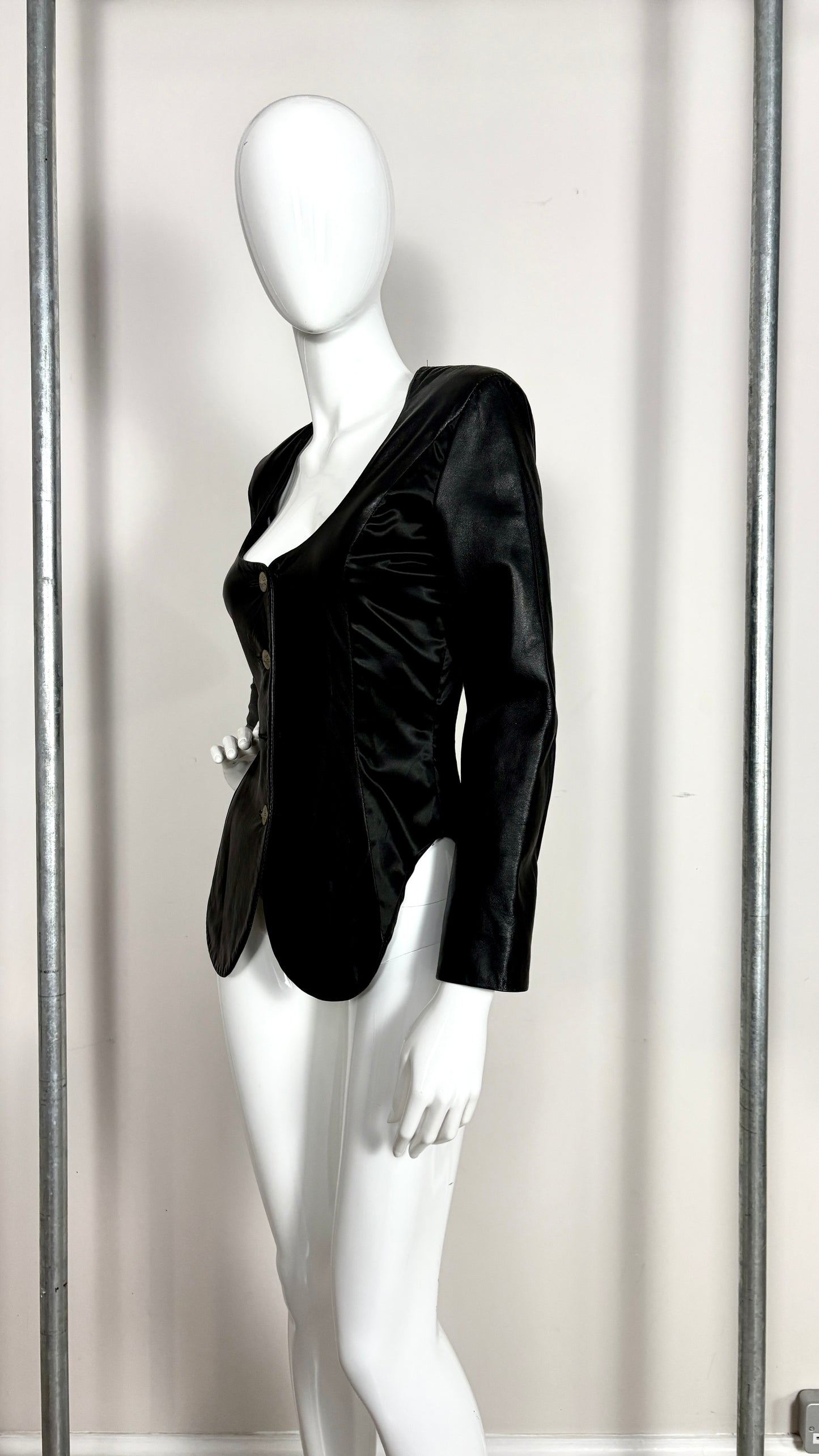 Helen Storey leather vest