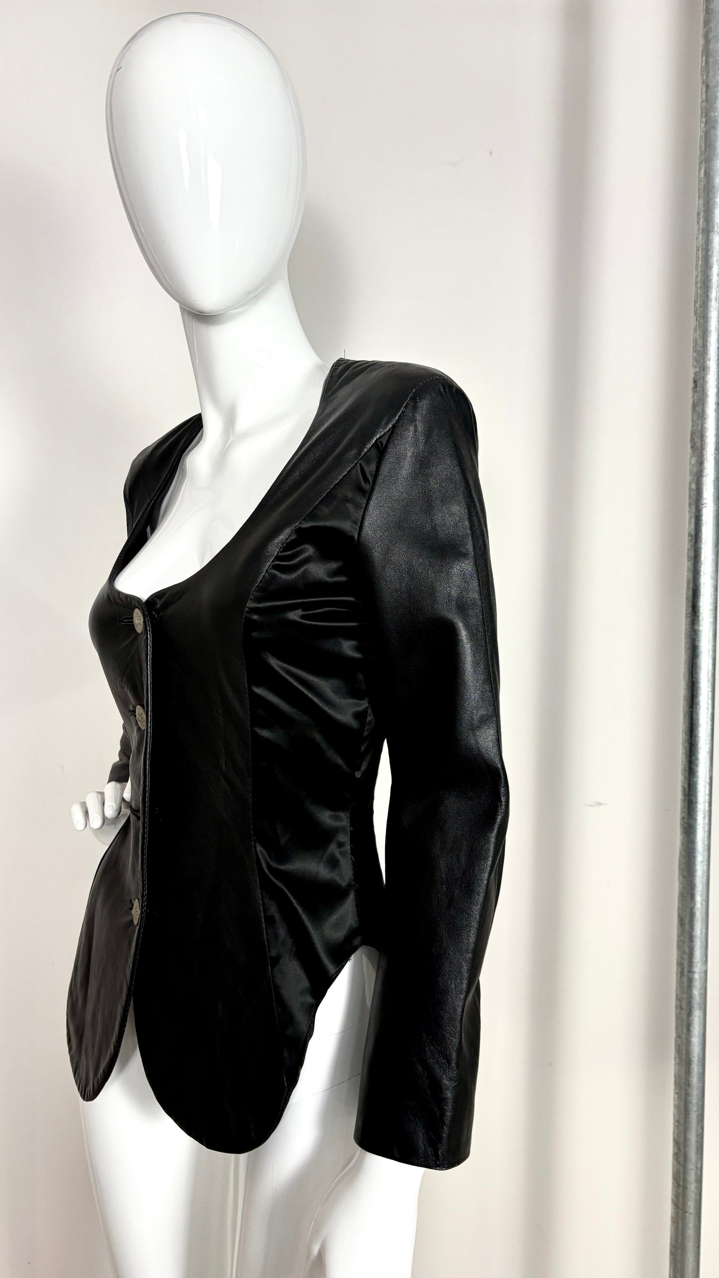 Helen Storey leather vest