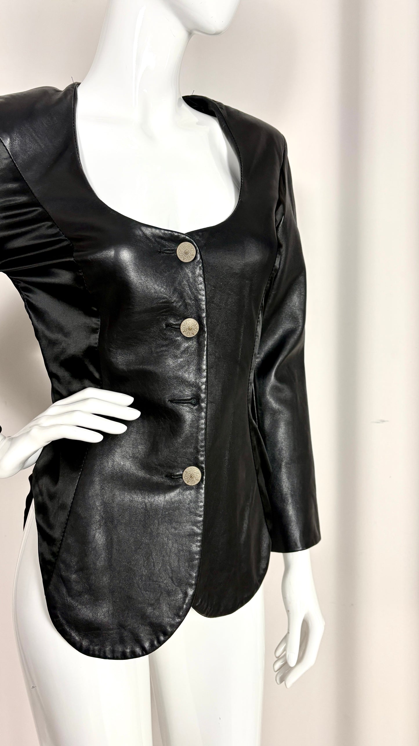 Helen Storey leather vest