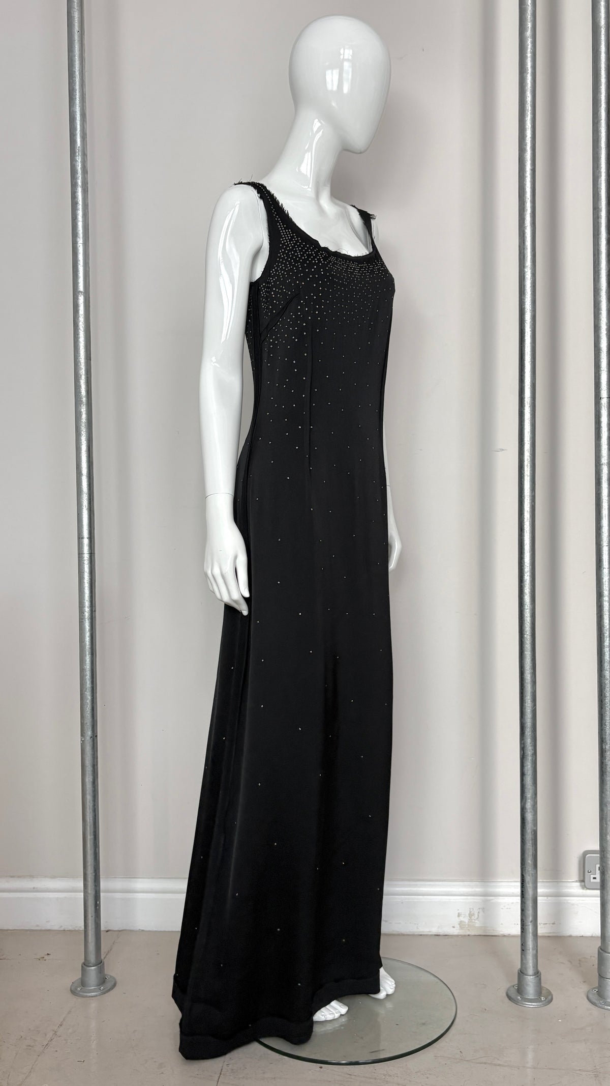 Margiela artisanal line inverted stud dress