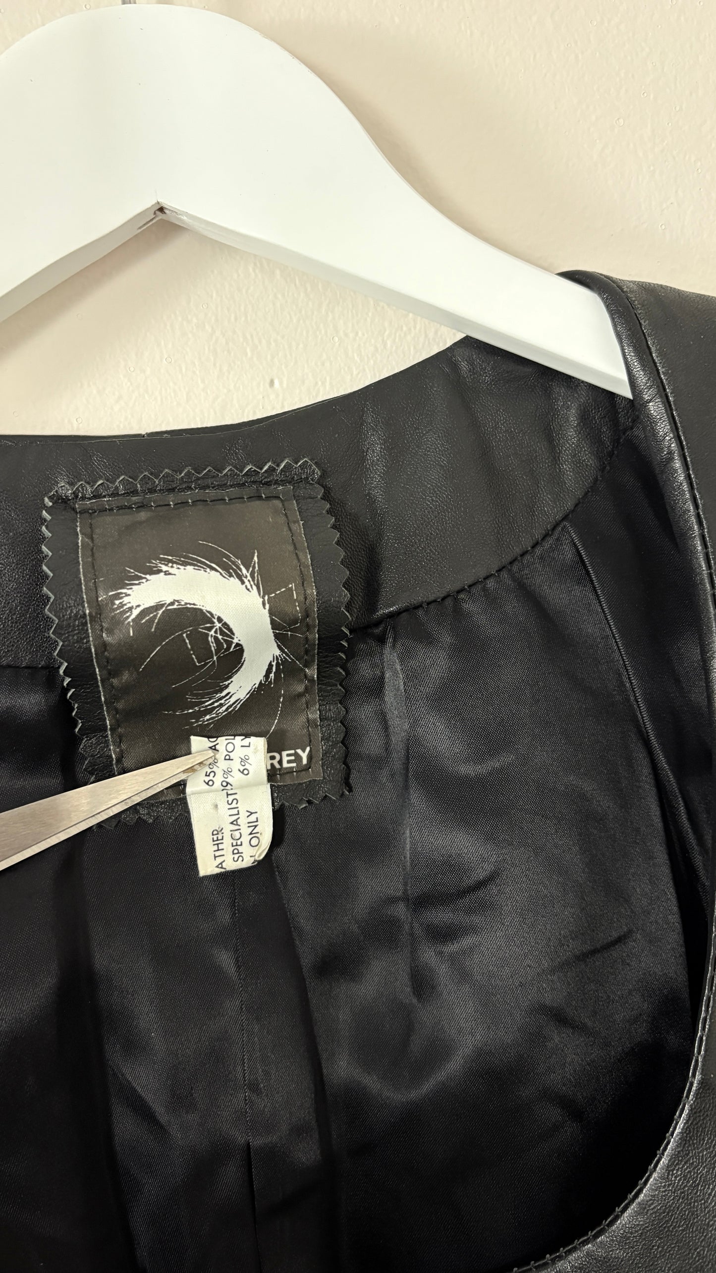 Helen Storey leather vest