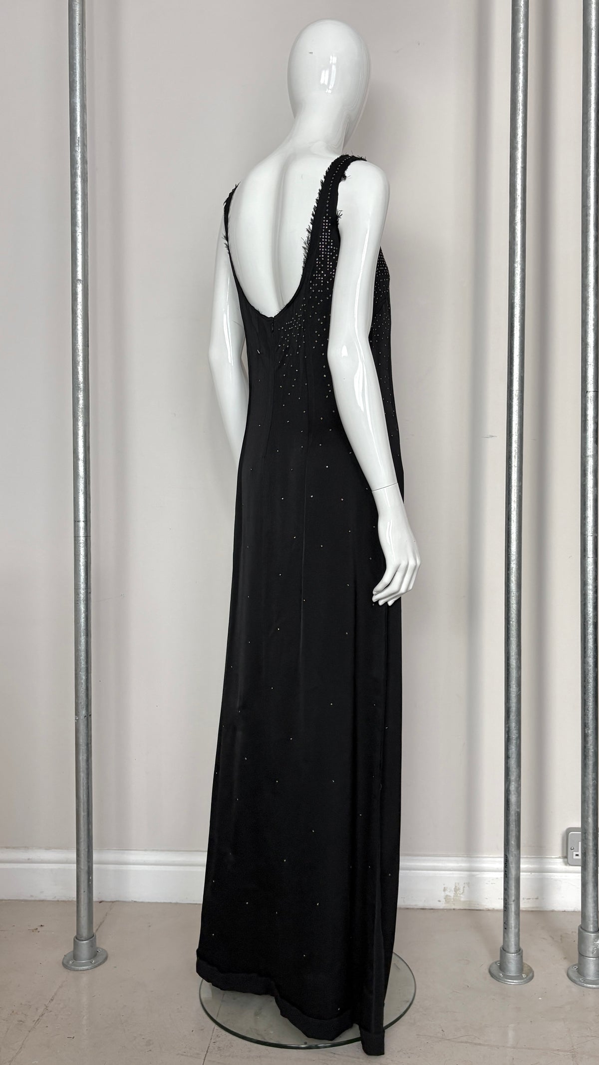 Margiela artisanal line inverted stud dress