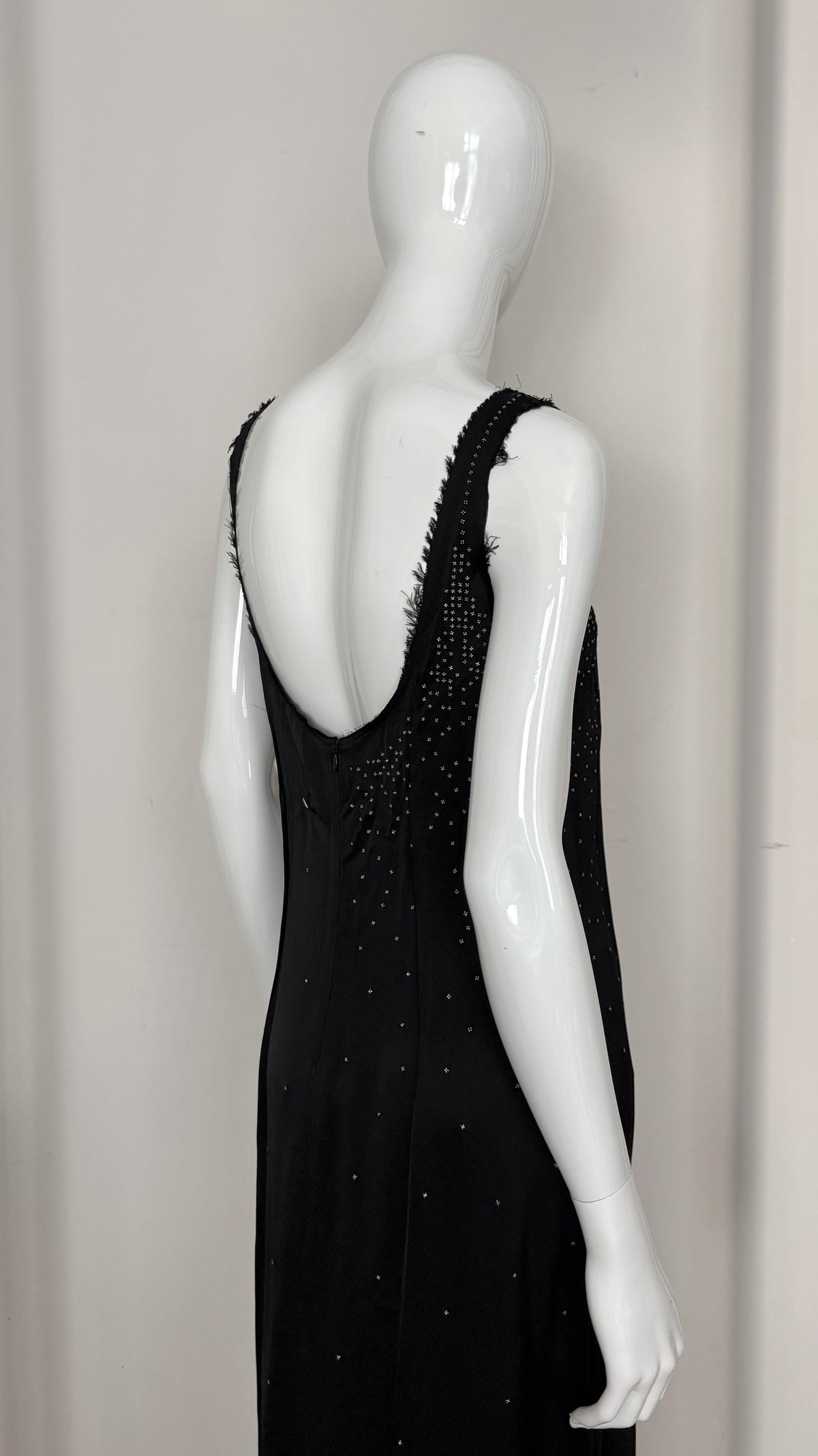 Margiela artisanal line inverted stud dress