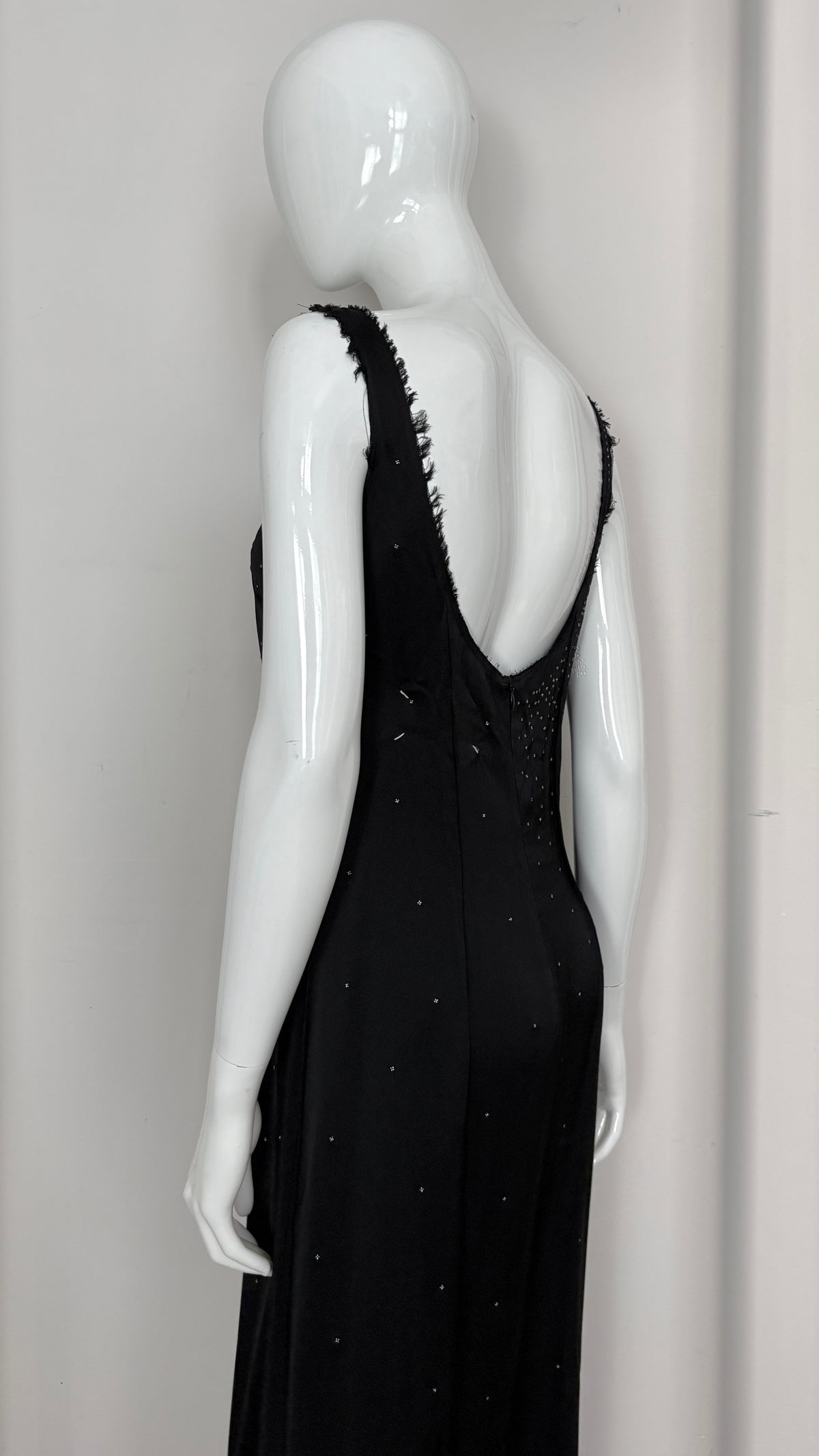 Margiela artisanal line inverted stud dress