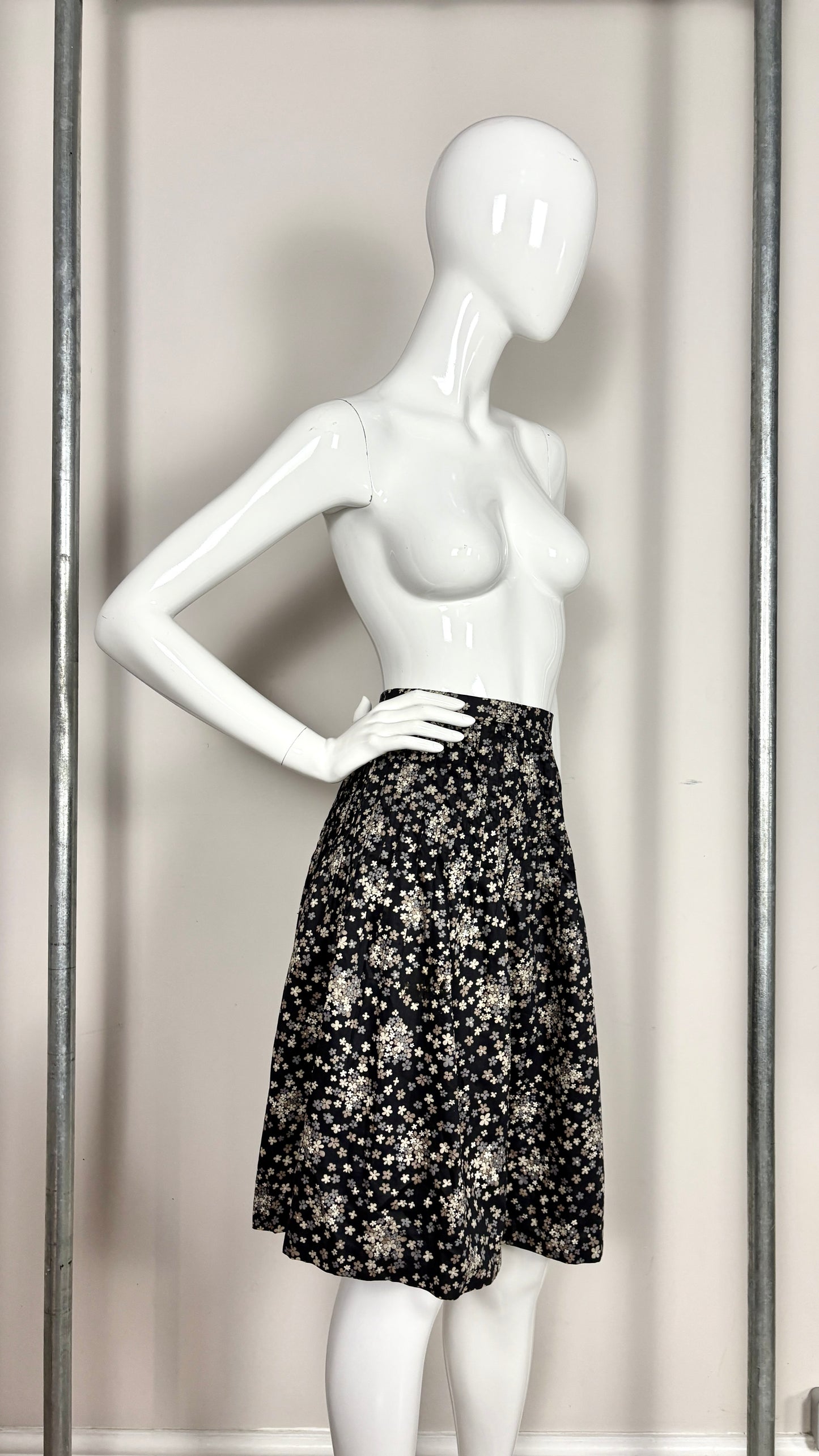 Yves Saint Laurent floral skirt