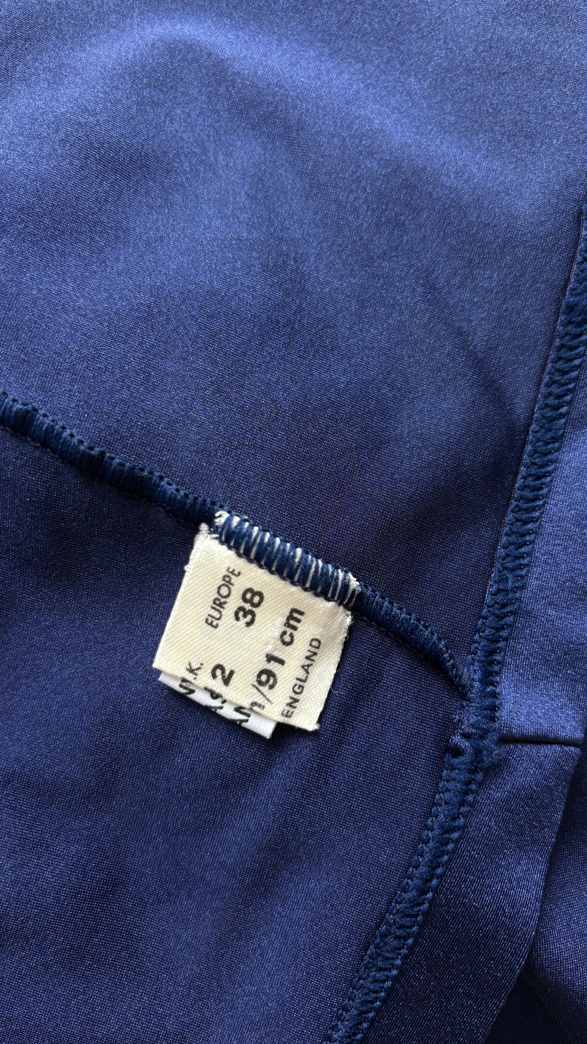 John Galliano circle cut lycra dress