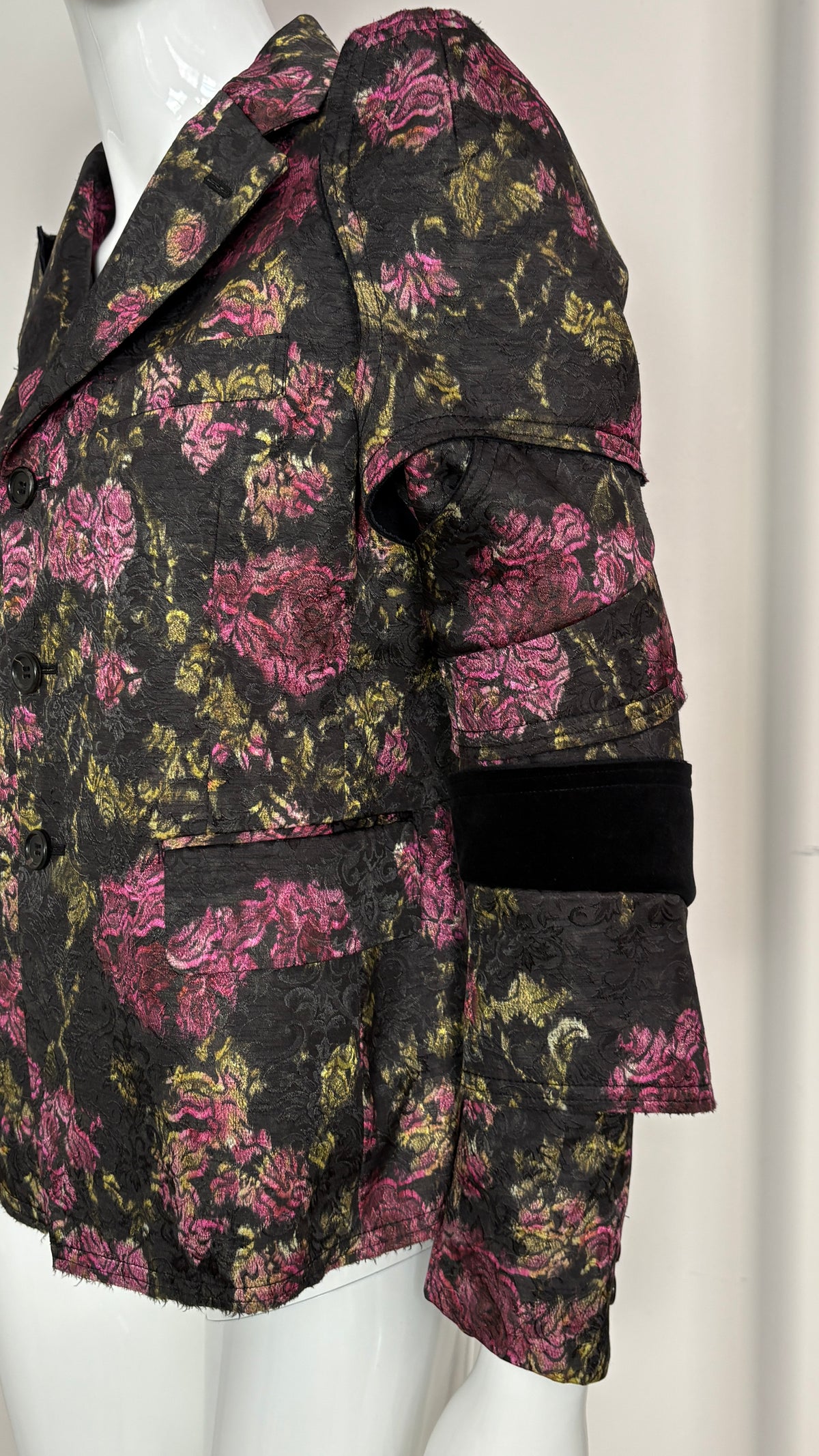 Comme des Garcons A/W 2016 brocade armour jacket