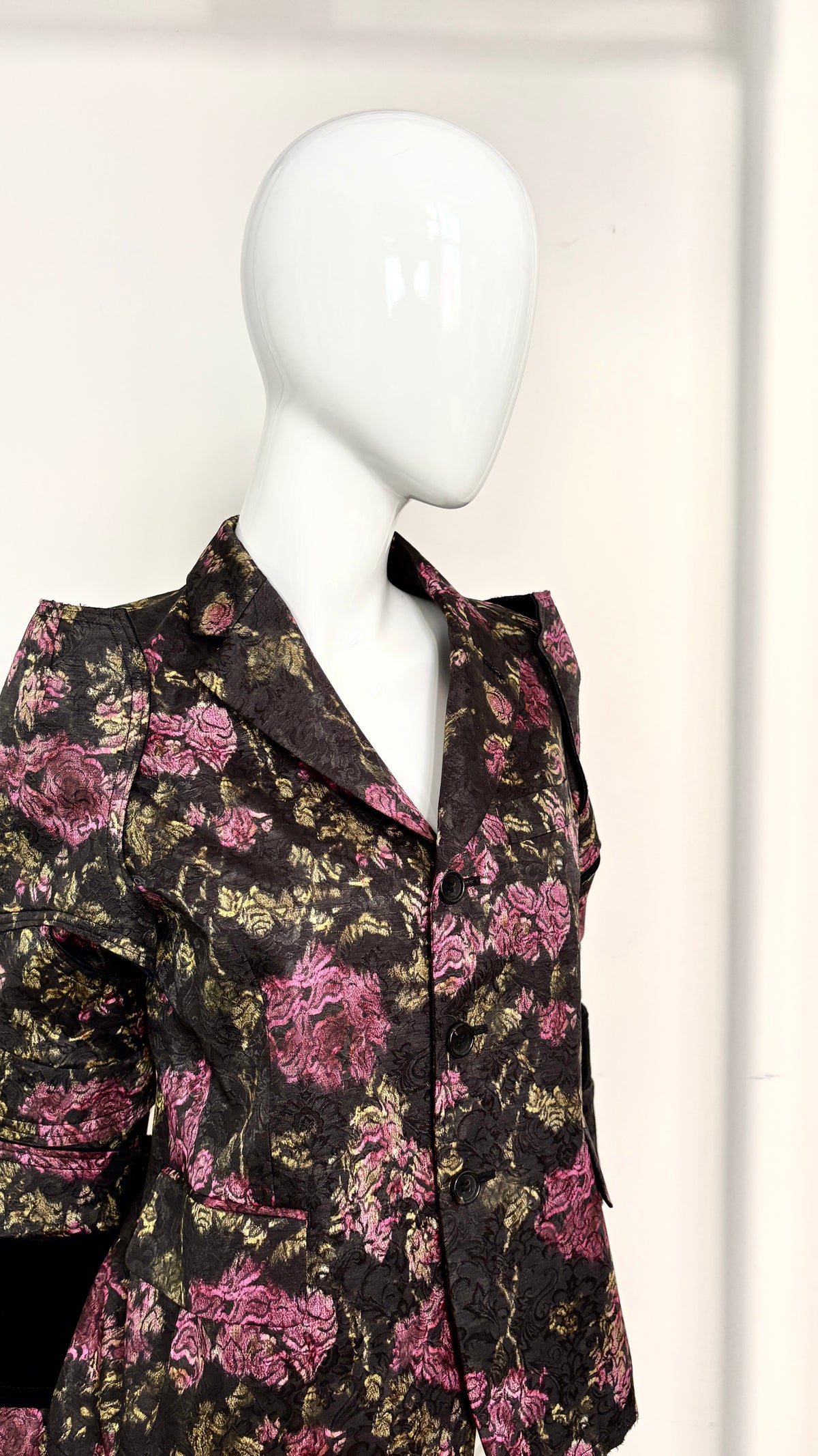 Comme des Garcons A/W 2016 brocade armour jacket