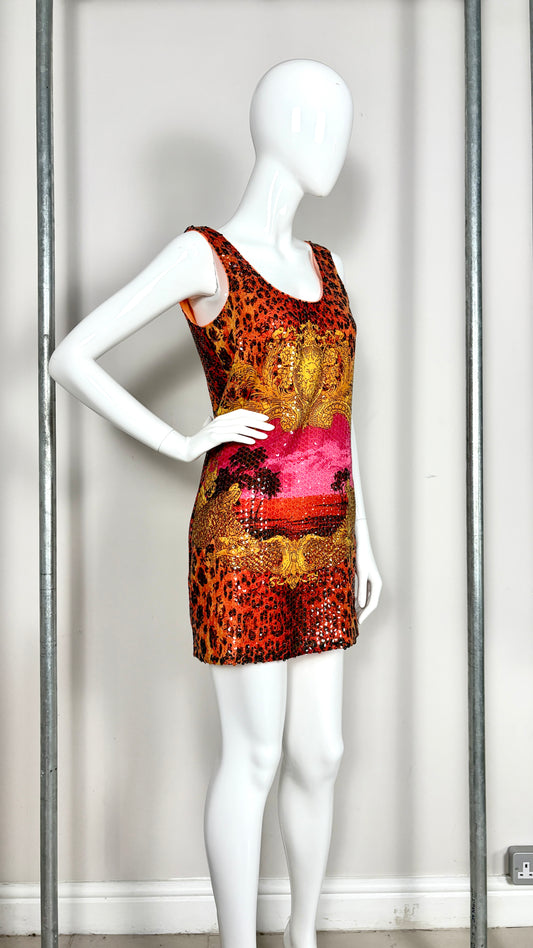 Versace x H&M sequin dress - with tags