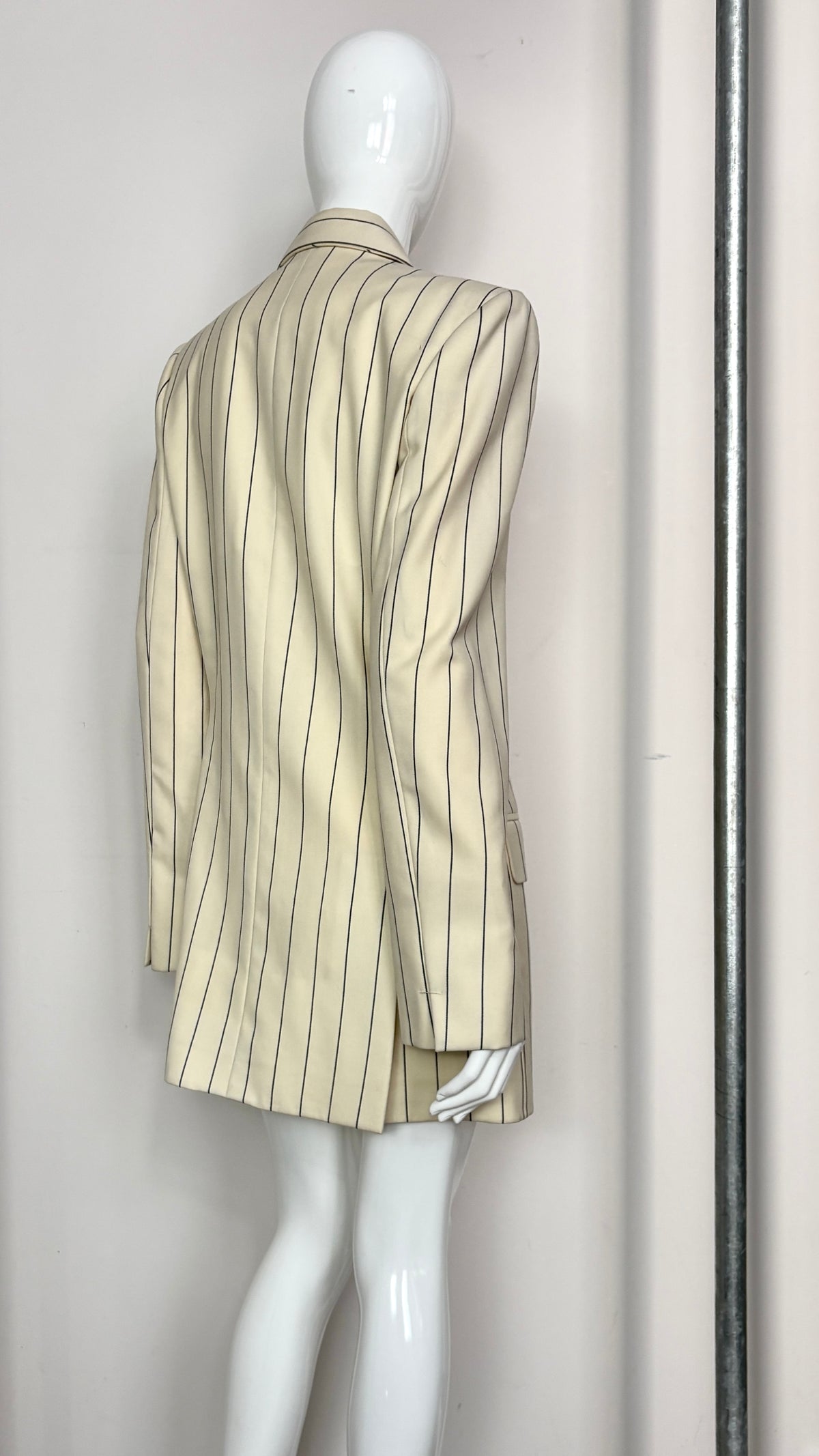 Scherrer Couture tailored pinstripe jacket