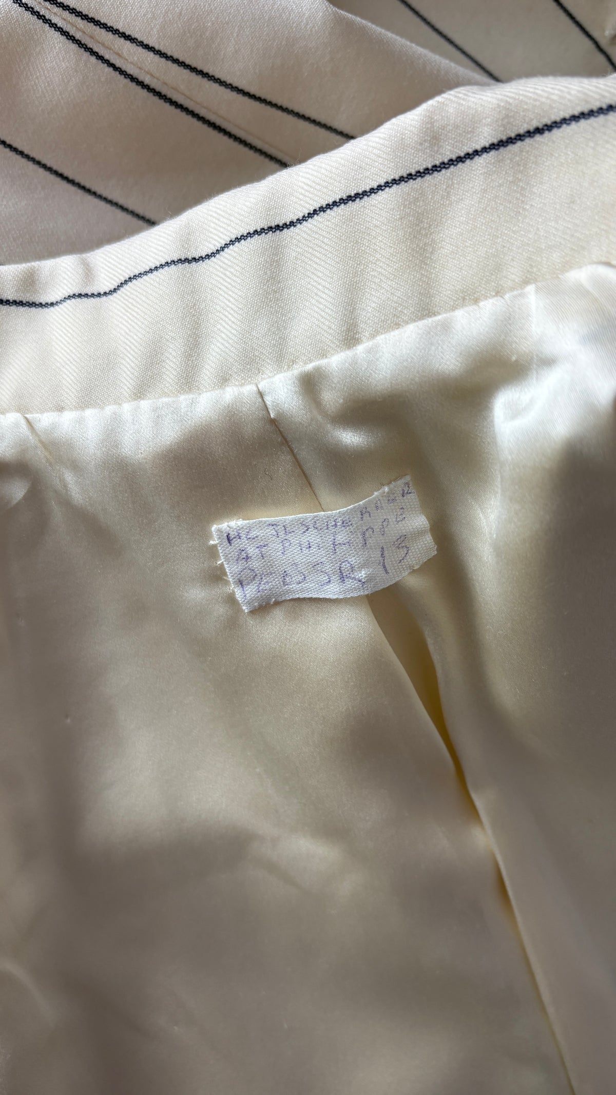 Scherrer Couture tailored pinstripe jacket