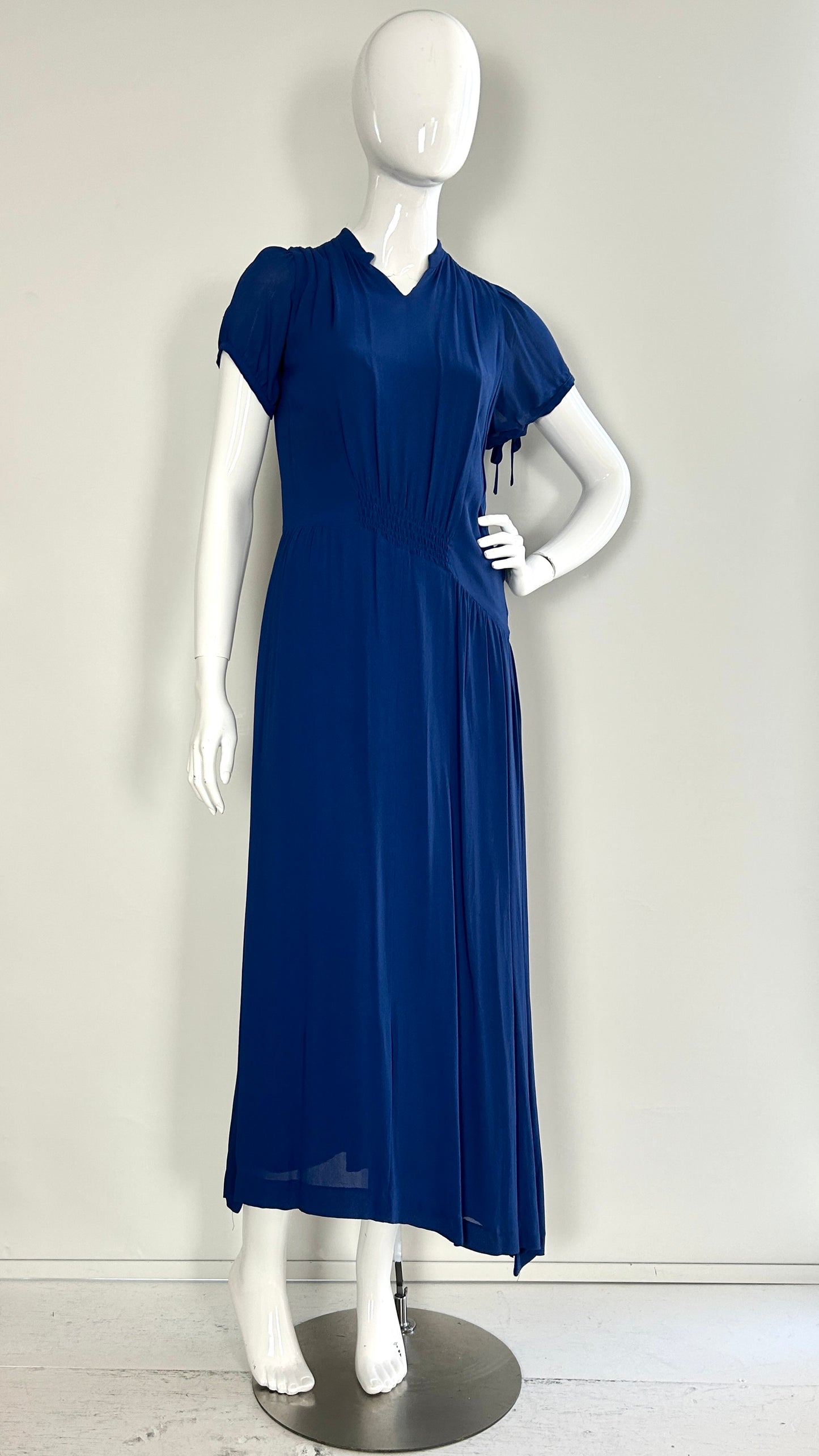 Margiela draped seam dress