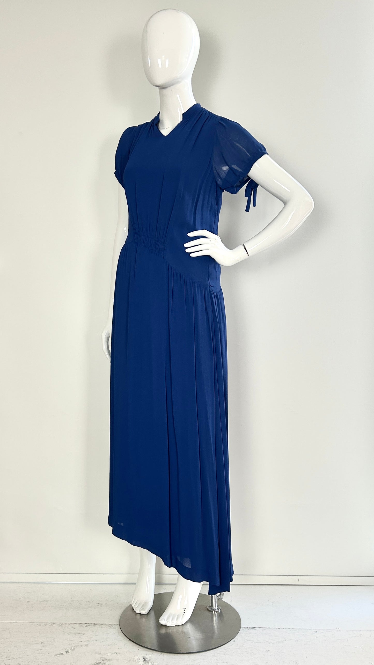 Margiela draped seam dress