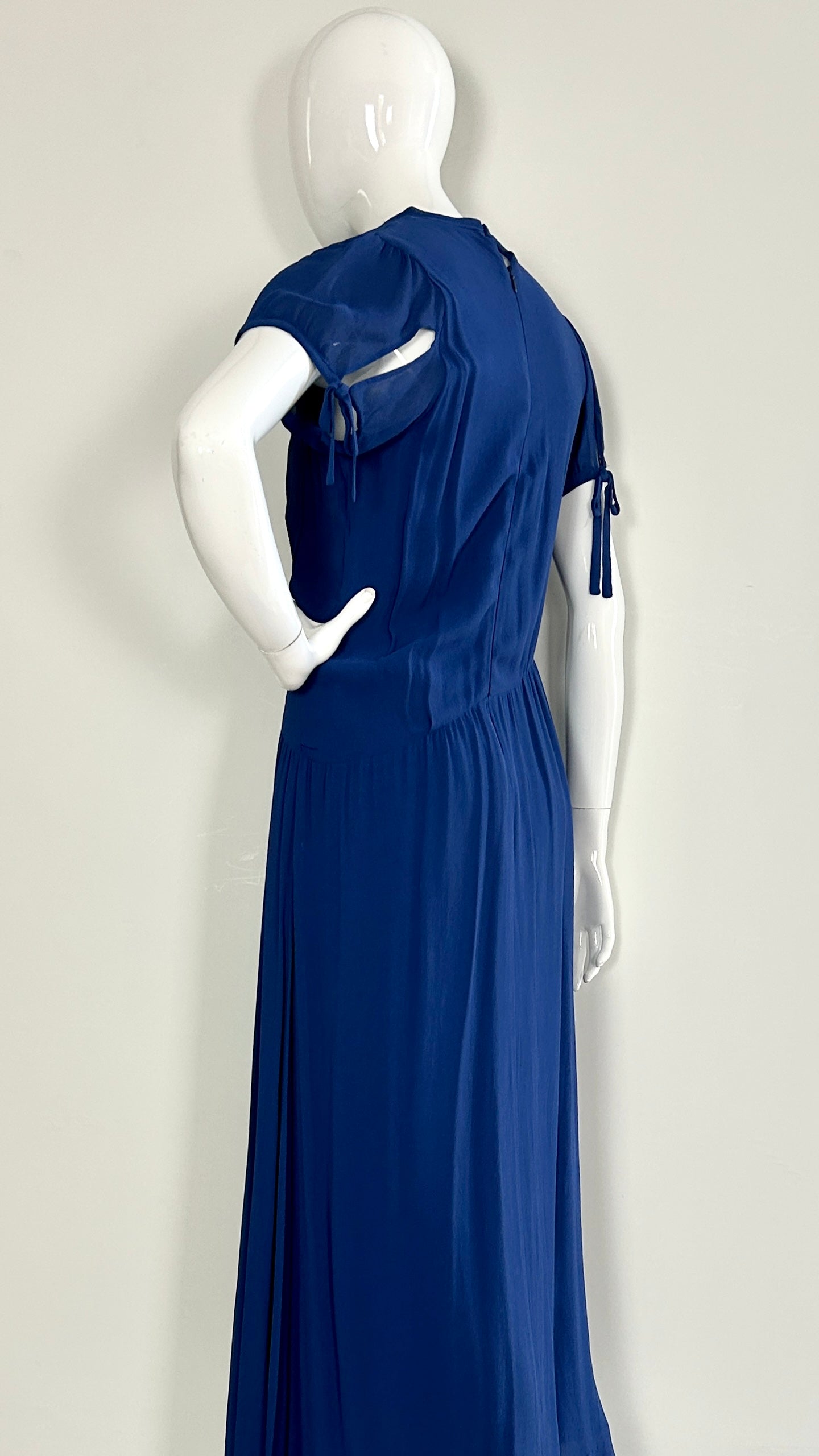 Margiela draped seam dress
