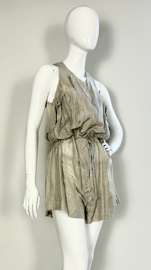 Katharine Hamnett silk playsuit